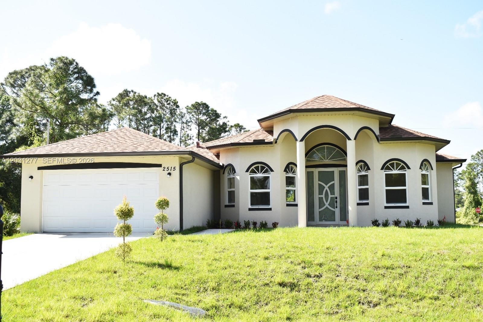 Seller is motivated and willing to consider all reasonable offers! Discover this stunning new construction home in the rapidly growing community of Lehigh Acres. Featuring 3 bedrooms plus a versatile den, 2 bathrooms, and an oversized lot with plenty of room for a future pool, this home combines modern design with everyday comfort.

Inside, you'll find elegant tile flooring throughout, an open-concept layout, and a stylish kitchen with sleek white cabinetry and contemporary finishes. The bright and spacious design creates the perfect setting for both entertaining and daily living.

Conveniently located just 12 minutes from I-75 with two easy access routes and only 10 minutes from SR-82, this home offers quick access to schools, shopping, dining, and medical facilities. Enjoy nearby outdoor attractions including Harns Marsh, local parks, and popular golf courses.

Only 20 minutes from Fort Myers and 40 minutes from Cape Coral, this property provides the perfect blend of peaceful residential living and convenient access to Southwest Florida's beaches, entertainment, and amenities.

Don't miss this exceptional opportunity to own a brand-new home in one of Southwest Florida's most promising areas.