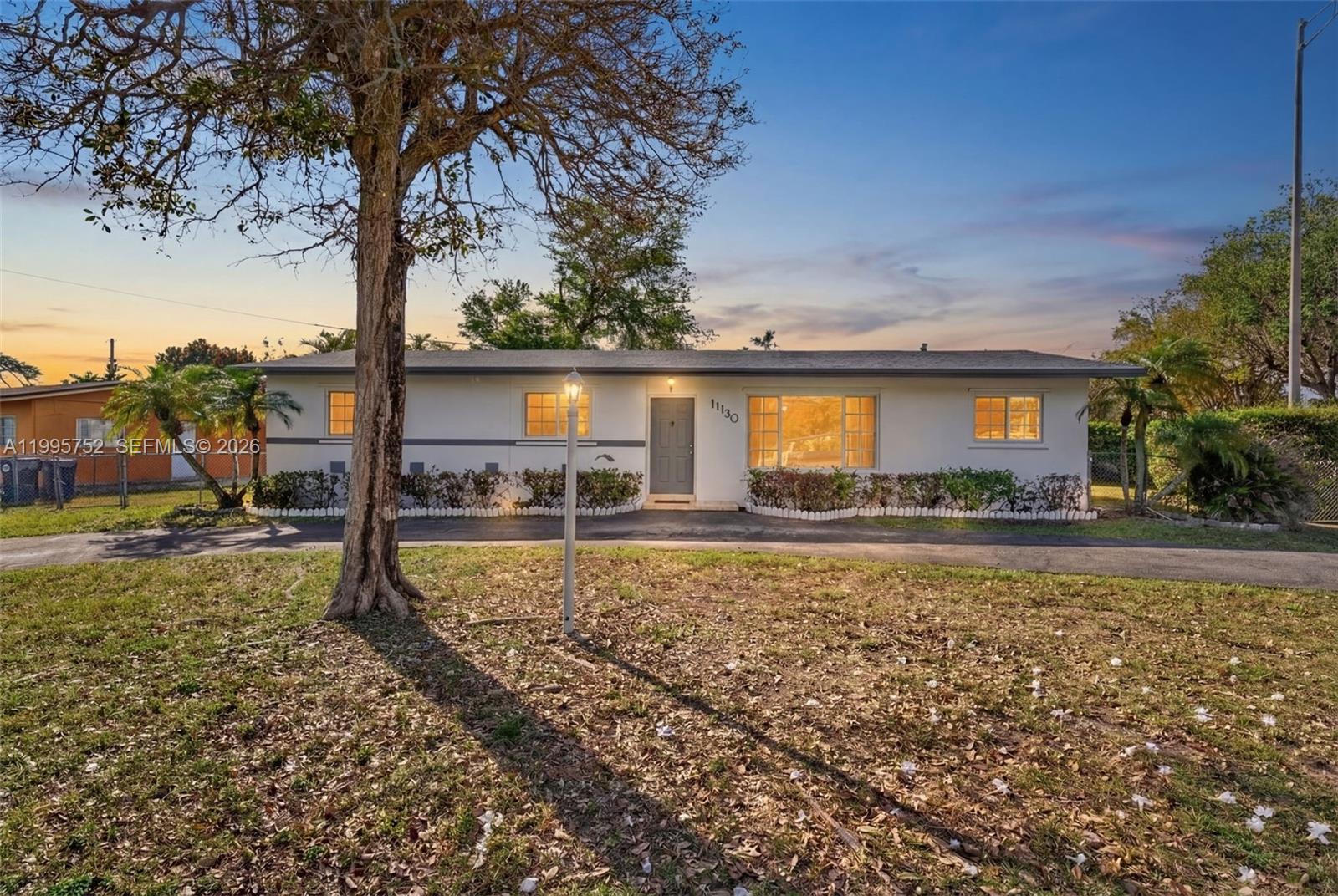 Completely refreshed and move-in ready, this beautifully updated single-family home at 11190 SW 57th St offers the perfect blend of comfort, space, and future potential in one of West Miami-Dade’s most desirable locations. Situated on a spacious corner lot, this property delivers exceptional curb appeal, privacy, and room to expand—ideal for a pool, guest house, or long-term value add.
Step inside to discover a bright, open layout filled with natural light, featuring oversized living areas, and a seamless flow perfect for both everyday living and entertaining. The kitchen is thoughtfully designed with opening into inviting dining and living spaces that make this home feel both functional and elevated.
Offering 3+ bedrooms (with flexible space for a 4th bedroom or home office) and 2 bathrooms, this home adapts effortlessly to today’s lifestyle needs. The expansive backyard creates endless possibilities for outdoor living, entertaining, or future customization.
Located in an established neighborhood with NO HOA, near top-rated schools, major highways, shopping, and dining, this property is ideal for homeowners and investors alike.
Homes with this combination of lot size, location, and flexibility rarely come to market—don’t miss the opportunity to secure a property with both immediate appeal and long-term upside.