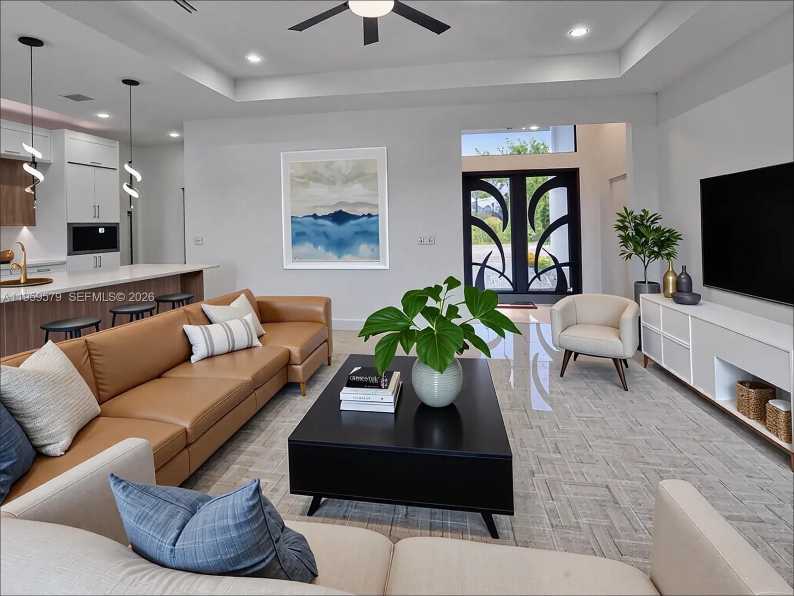 BRAND NEW PARADISE IN CAPE CORAL, DISCOVER LUXURY LIVING in this stunning brand new single story home nestled inside  of Cape Coral's most prestigious Locations!!! This Immaculate 4 bedroom residence offers rhe perfect blend of modern, elegance style. Open concept floor  plan perfect for modern living and entertaiment abundant natural light.