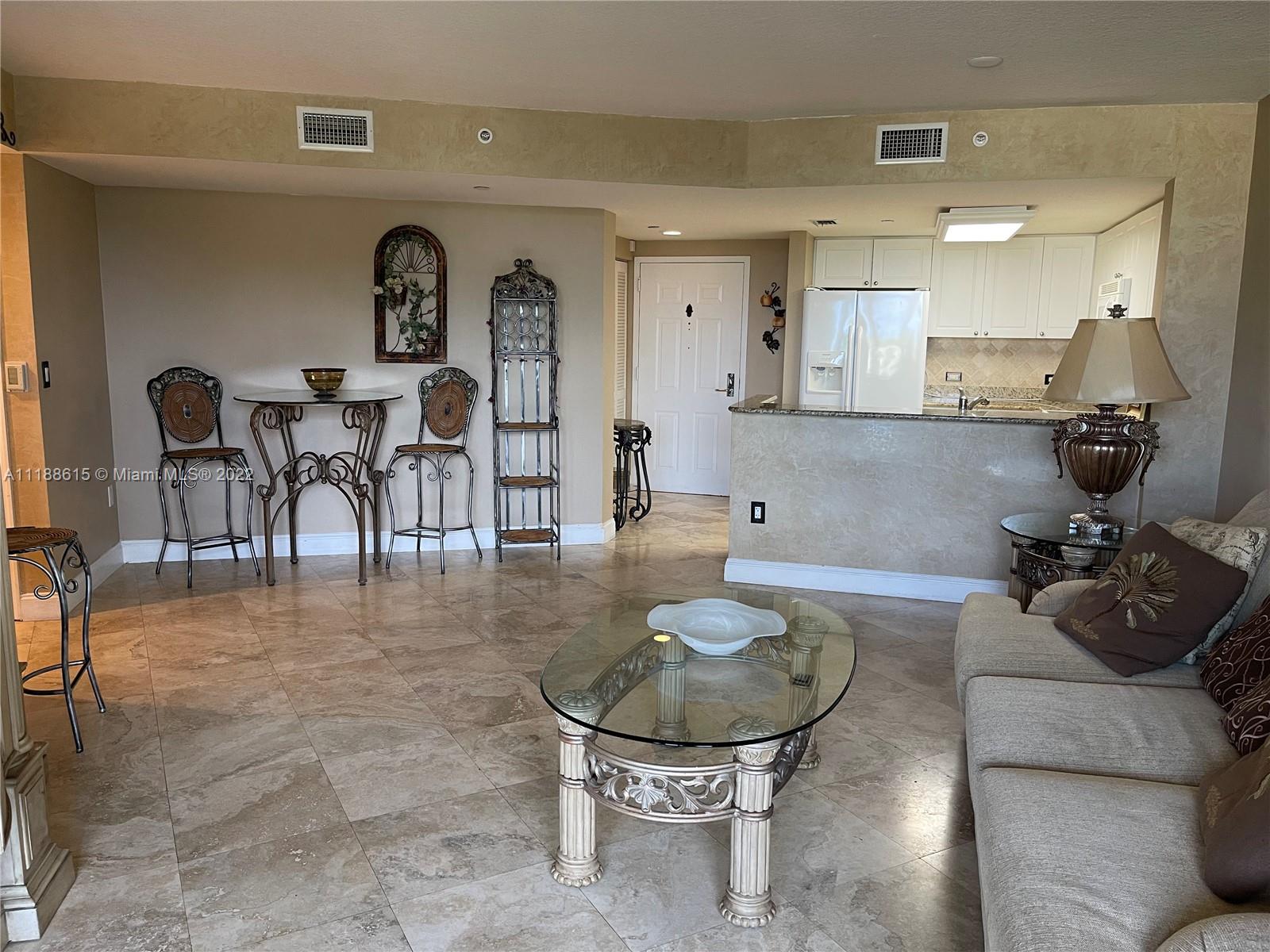 OK to lease!! 1 bed/1 bath 860 Sq Ft FURNISHED in the heart of Aventura, NW sunset views in tropical foliage, in unit washer + dryer, upgraded floors, Venetian plaster walls. ONE ASSIGNED PARKING SPACE IN COVERED ATTACHED GARAGE. Building offers luxury amenities: cable + internet, 24hr security, valet parking, heated pool, jacuzzi, 2 story fitness center with yoga and spinning classes, sauna, billiards and party rooms, business center, playground, tot pool, BBQ, library. Located directly on the 3 mile Aventura Circle, surrounding the Turnberry golf course, right in front of Aventura Mall, adjacent to the JW Marriott resort and water park. Great investment or make your home!