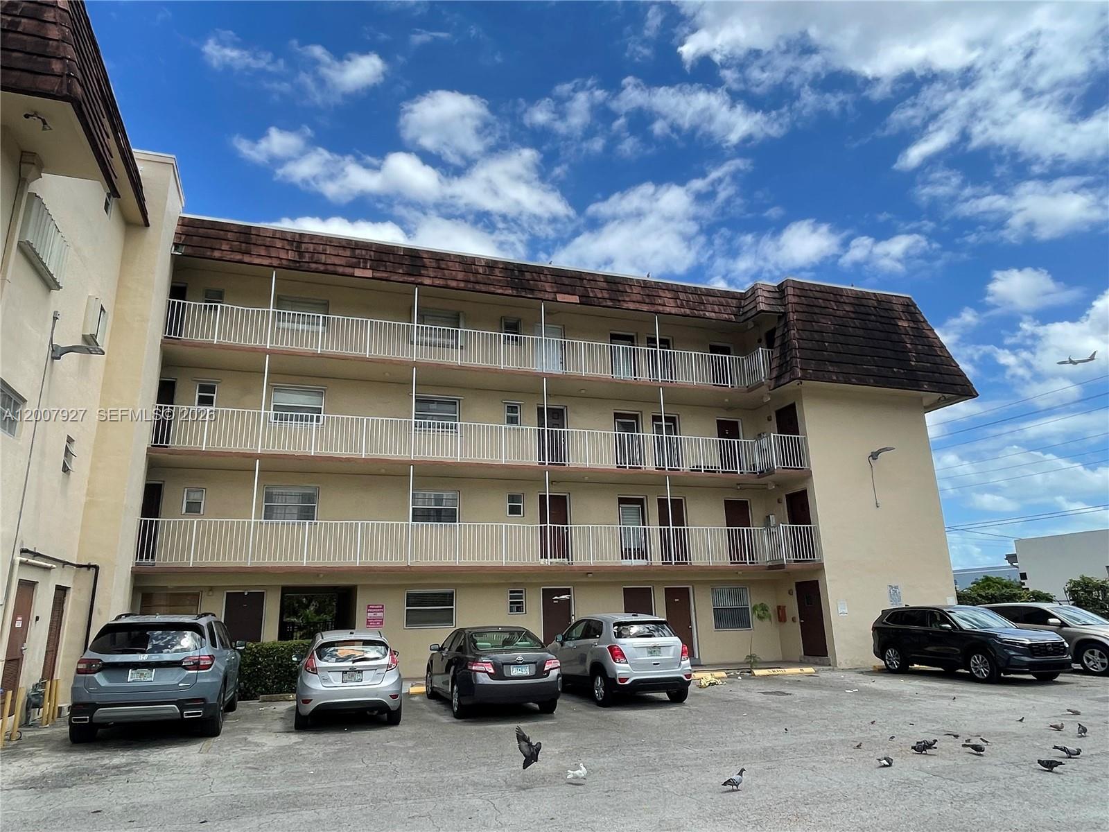 MIAMI SPRINGS RARE FIND A 2 BEDROOM 1 AND A HALF BATHROOM CONDO WITH 
RESERVES AND COMPLETED 40 YEAR RECERTIFICATION. PLENTY OF PARKING.
