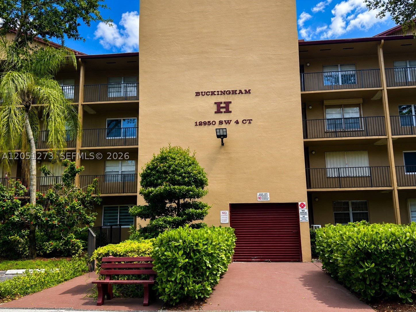 Spacious 2-bedroom, 2-bath Karanda model, one of the largest floor plans in the community. This well-maintained condo features tile flooring throughout, a large galley-style kitchen with a breakfast nook, side-by-side front-loading washer and dryer, and a tankless water heater. Enjoy the oversized screened patio complete with a built-in storage room, perfect for additional storage and outdoor relaxation. Located in the highly desirable Century Village 55+ community, residents enjoy resort-style amenities including a clubhouse, pools, golf course, theater, fitness center, tennis courts, billiards room, courtesy shuttle bus service, and 24-hour guarded gate security. Conveniently located near shopping, dining, medical facilities, and major roadways. Experience the active South Florida lifestyle with endless activities and amenities right at your doorstep.