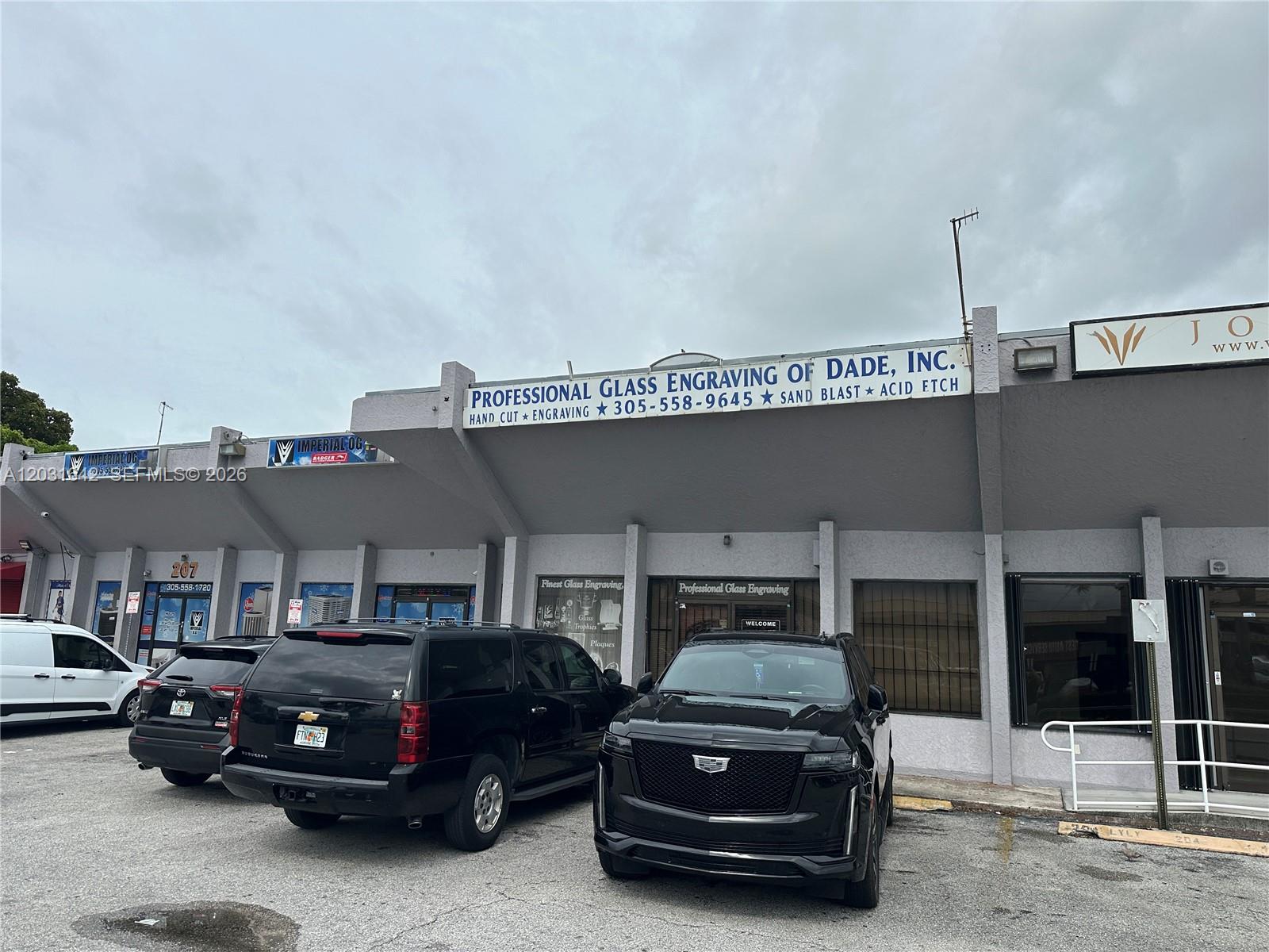 Prime 2,012 SQ FT flex retail/warehouse space available for lease in the heart of Hialeah on high-traffic W 16th Ave. This versatile property features exceptional street-front exposure, making it ideal for retail, a professional showroom, office use, or light distribution. The interior offers a functional, open layout with a rear loading door and a dedicated office and restroom. Includes assigned parking spaces for tenants and staff. Situated in a high-demand commercial corridor with heavy vehicular traffic and rapid access to the Palmetto Expressway (SR-826), I-75, and Okeechobee Road. Has grandfathered mezzanine for additional storage. Easy to show.