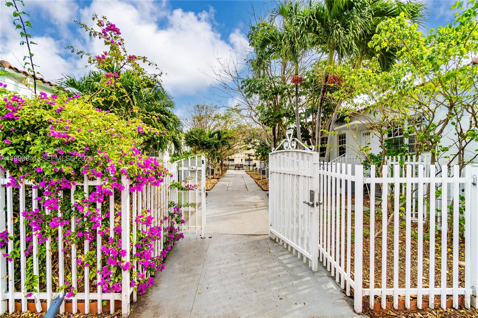 An upgraded 2-bedroom 2-bathroom apartment overlooking the Intracoastal in a tranquil, fenced, small complex! This apartment features tile and laminate floors throughout. The kitchen boasts granite countertops and new stainless steel appliances, and a washer and dryer Are Included in the unit. Located three blocks from the Beach. Walking distance to the North Beach Bandshell, the Art Deco Ocean Terrace, and close to parks, restaurants, and the renowned Bal Harbor Shops. Enjoy a BBQ, wine nights, or morning coffee with a panoramic view of the water! A community dock is available for small boats. The unit has a private patio. It is rented until January 2027.