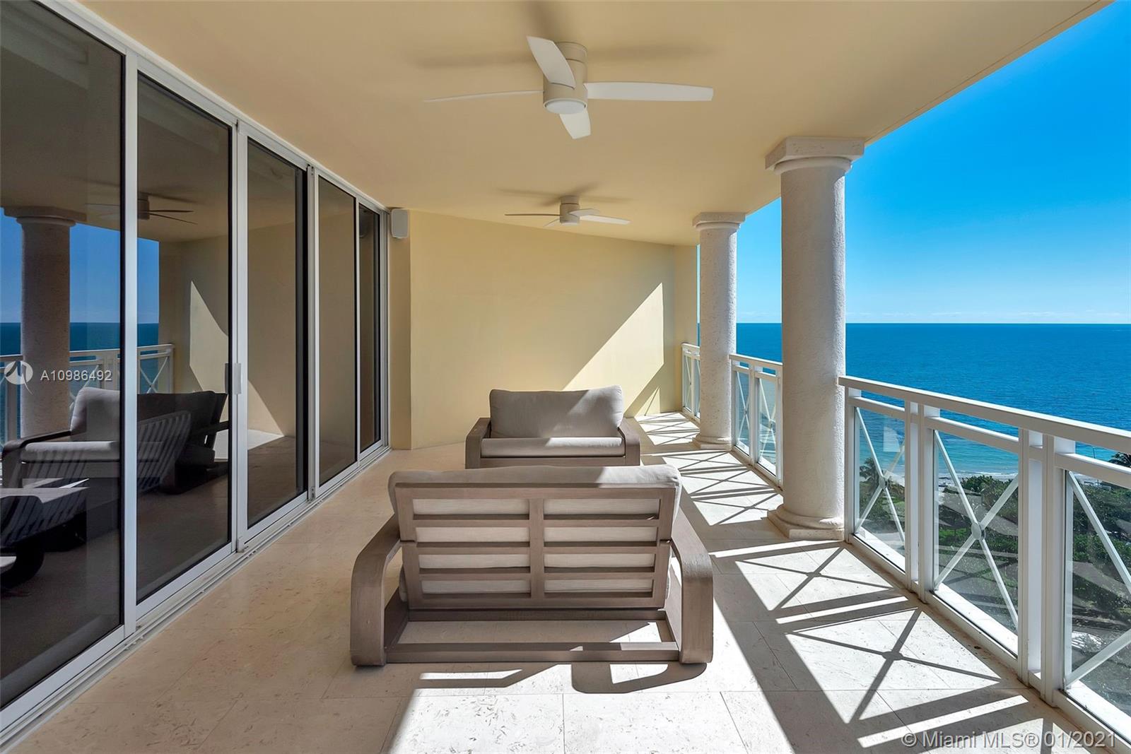 Move right into this beautifully completely updated 3/4.5 flow through high floor unit at Grand Bay Tower. This unit features the highest quality materials throughout.  New kitchen with top of the line appliances including Sub Zero and Viking. Surround system throughout the apartment with Lutron LED lights and remote shades.  Unit has white washed wood flooring throughout with marble bathrooms. All the electrical, plumbing, and AC systems have been redone. Soundproofing has also been added to the bedroom walls for extra privacy. This unit has  Bay, Ocean, and City Views. Now includes a lobby level guest/staff suite.