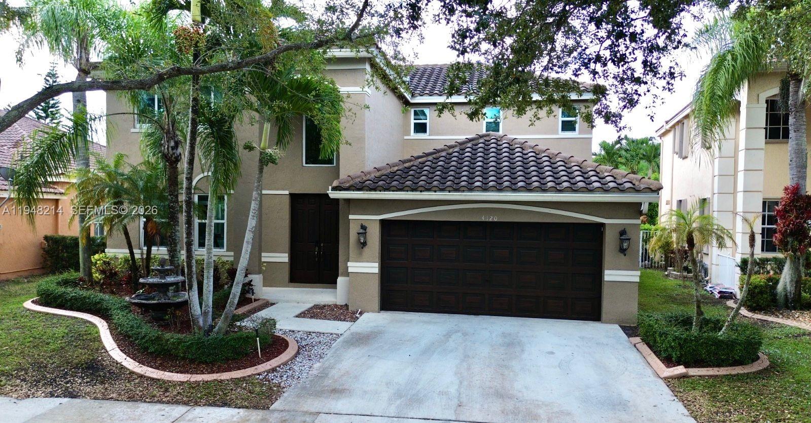 A stunning single-family residence located in one of Weston's most sought-after and exclusive communities, The Ridges! This beautifully maintained home features impact windows throughout, a recently renovated backyard and pool area ideal for entertaining, and a spacious den that can easily be converted into a playroom or guest bedroom. Enjoy the perfect blend of comfort, style, and location, just minutes from top-rated schools, shopping, and dining. Can't miss this exceptional house!