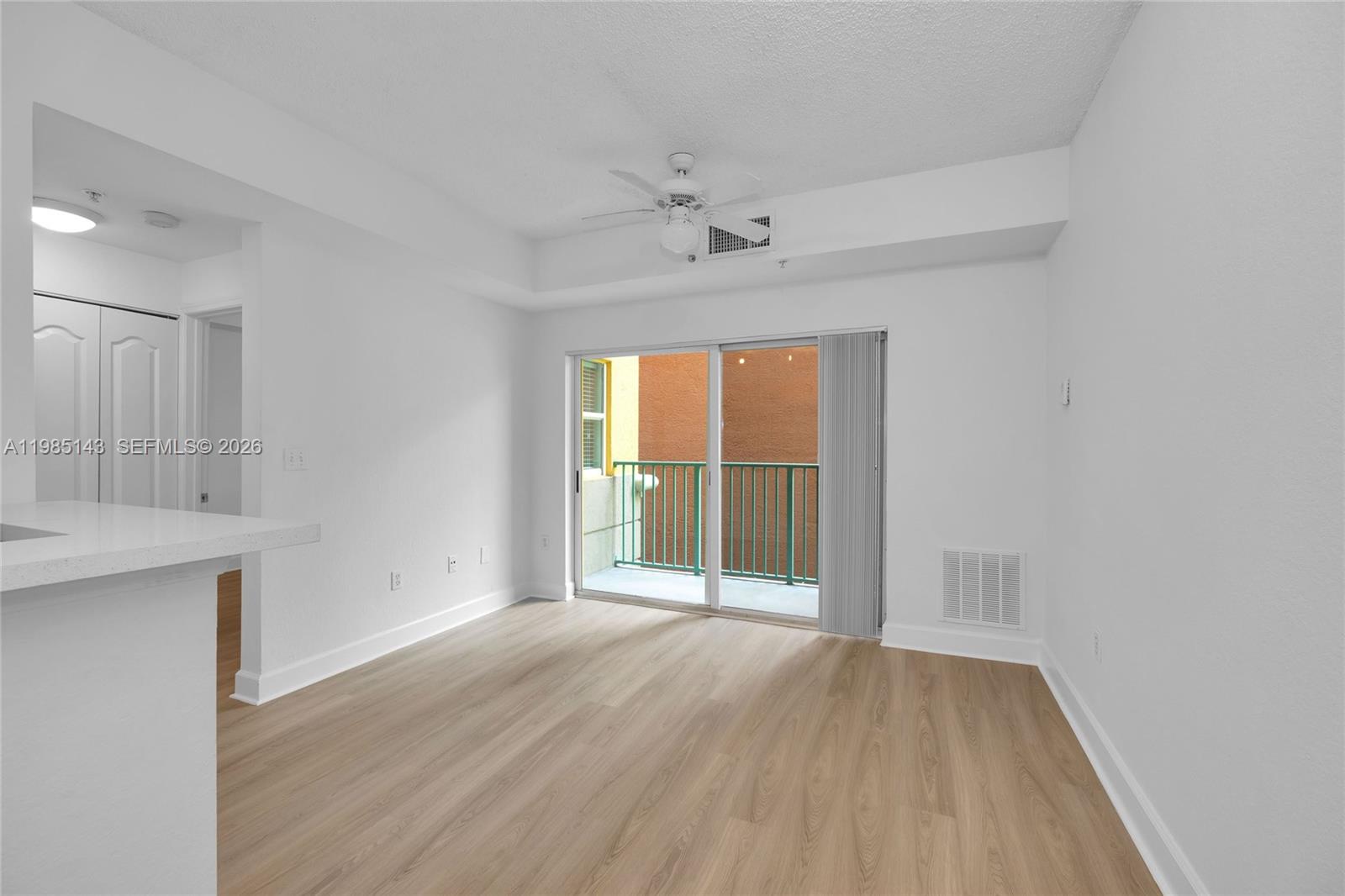 Updated in 2024, this 1-bedroom, 1-bath unit at Valencia South Miami features new vinyl flooring, stainless steel appliances, and quartz countertops in the kitchen and bathroom. The unit offers natural light, a walk-in closet, assigned parking, and a private patio overlooking the Zen Garden. Currently leased through May 31, 2027, this property presents a strong opportunity for investors seeking immediate rental income. Units in the building are frequently leased to University of Miami students and Larkin Community Hospital staff. Valencia South Miami includes a pool, fitness center, BBQ area, study rooms, concierge, and on-site management. Located across from the Metrorail and near Shops at Sunset Place, South Miami restaurants, and Coral Gables. Please allow 24-hour notice to view.