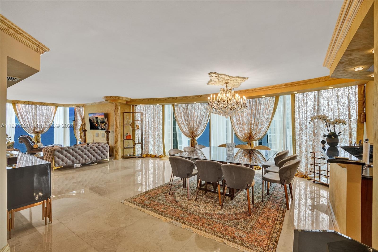TURNKEY OPPORTUNITY. REMODELED UNIT READY FOR OCCUPANCY. EXQUISITE UPGRADES. LOCATED IN THE HEART OF SUNNY ISLES. WALK TO RESTAURANTS, SCHOOLS, BANKS, SHOPS, ETC. RECENTLY REMODELED COMON AREAS. MAINTENANCE FEES REDUCED FOR 2026. VERY WELL SELF MANAGED BUILDING WITH RESERVED AND NO ASSESMENTS. EASY TO SHOW. IN HOUSE BUILDING AGENT. SHORT NOTICE OK