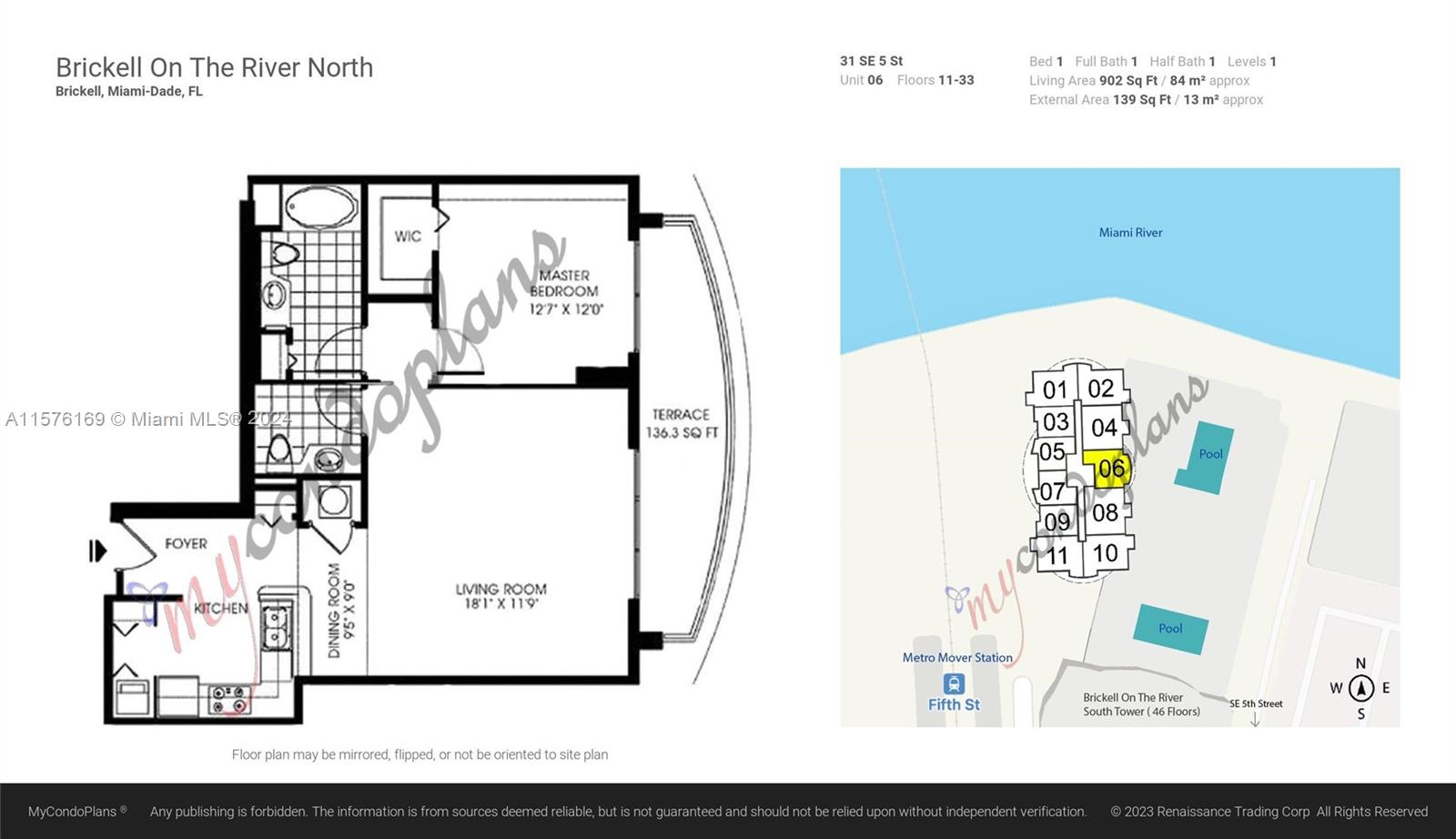 Brickell on the River Nort - Residential Lease