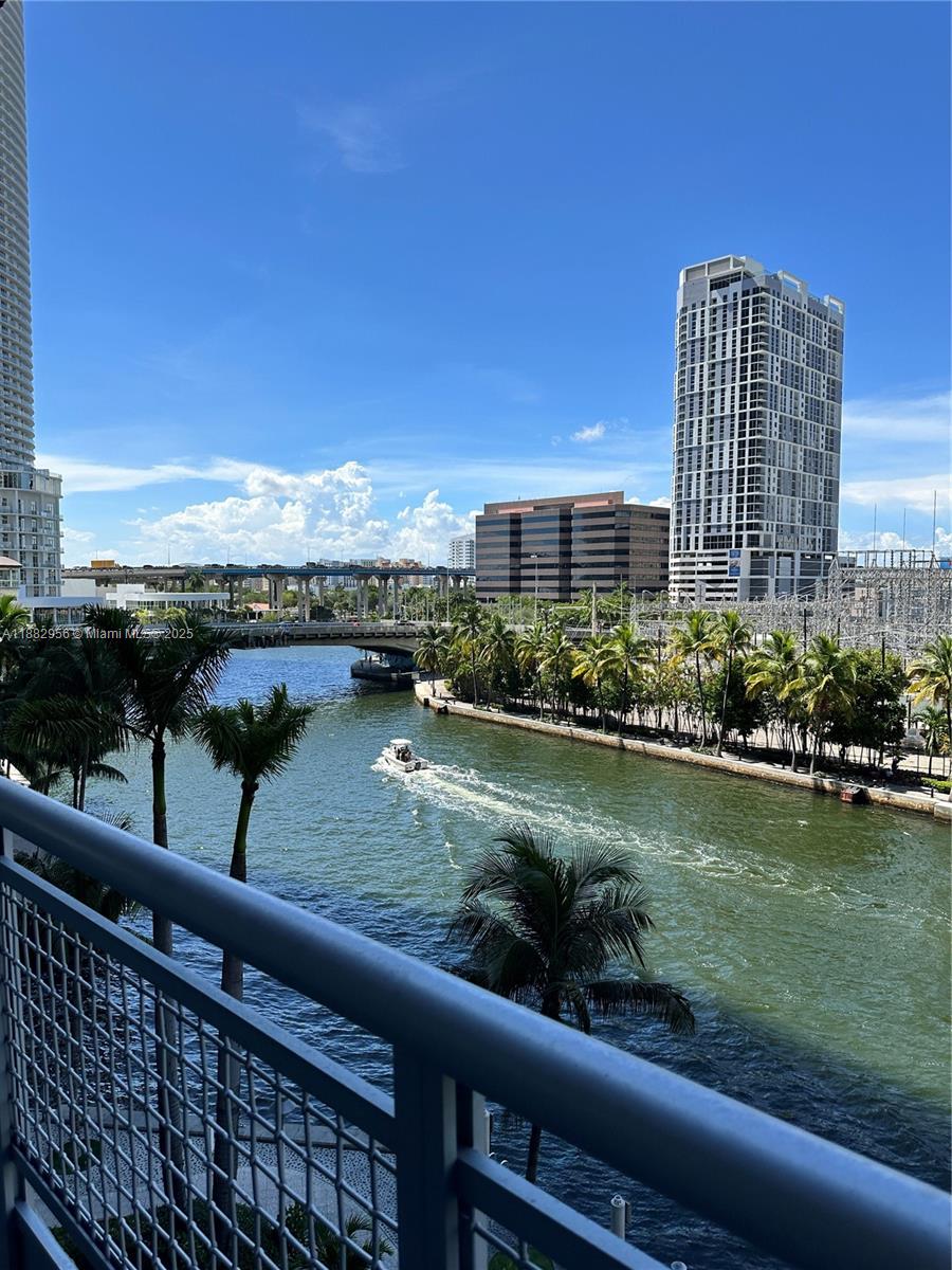 Best commute from downtown, water front balcony with amazing veiws.