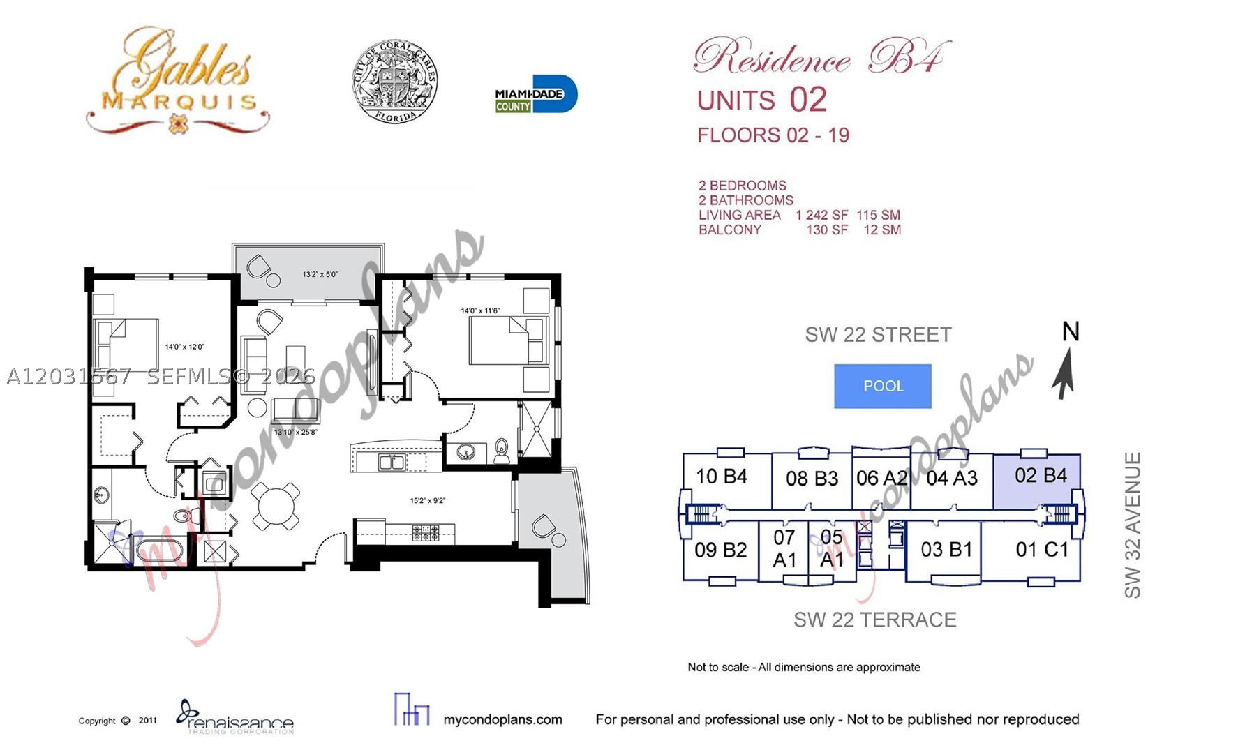 GABLES MARQUIS CONDO - Residential
