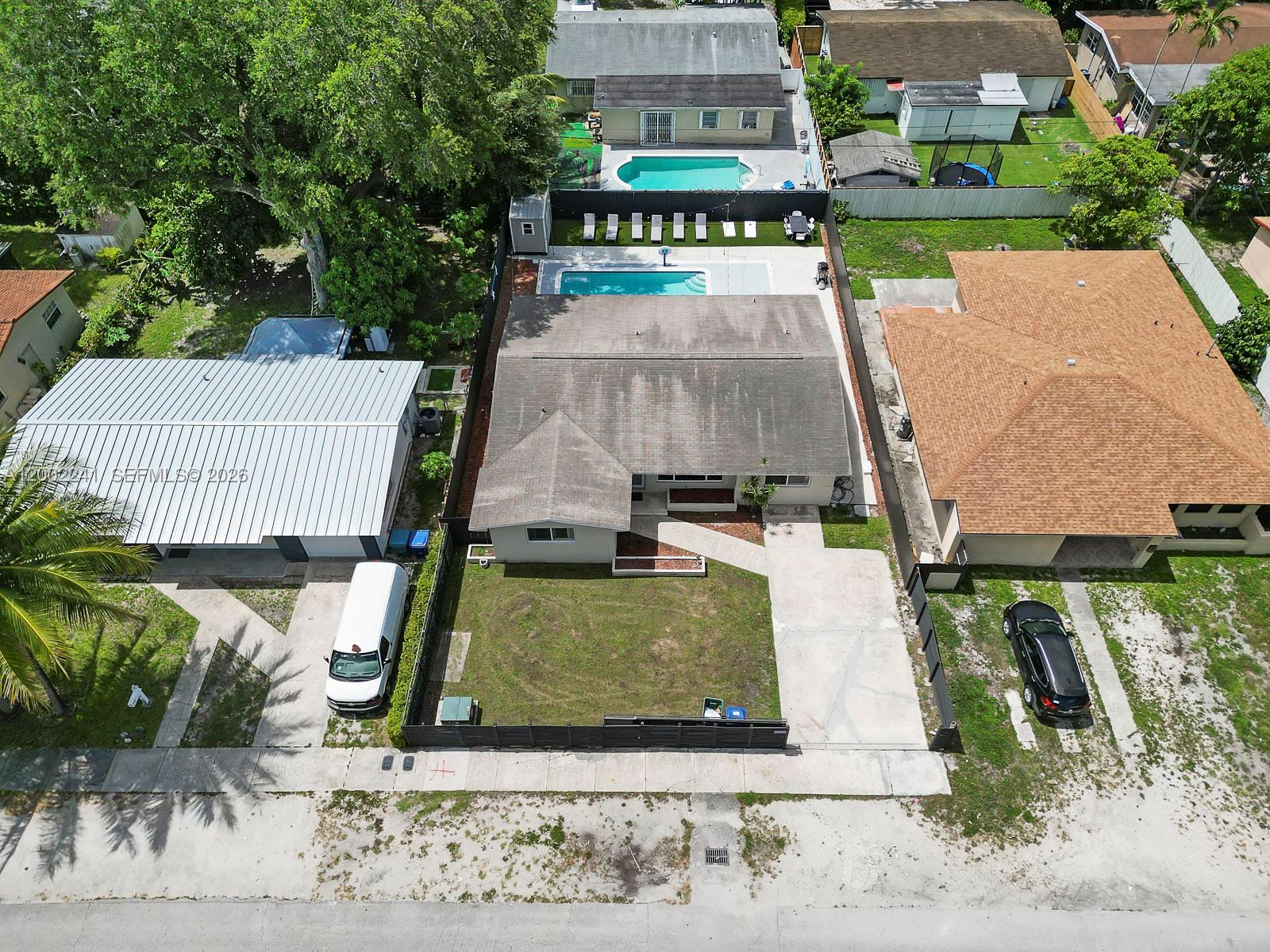 Beautiful 4-bedroom, 2-bath pool home located just 10 minutes from North Miami Beach! This turnkey property is move-in ready and perfect for both investors and families alike. Featuring a spacious layout, private pool, and great outdoor space, it offers the ideal blend of comfort and convenience. Conveniently located near major highways, providing easy access to shopping, dining, and surrounding areas. Whether you're looking for a primary residence, vacation home, or income-producing property, this one checks all the boxes. Motivated seller—bring your best offer!

New flooring wood flooring has been added throughout! The property is used as an active airbnb, please allow at least 48 hours for showings. We are able to show inbetween cleaning the property and whenever the property is vacant.
Property is leased until February 2027.