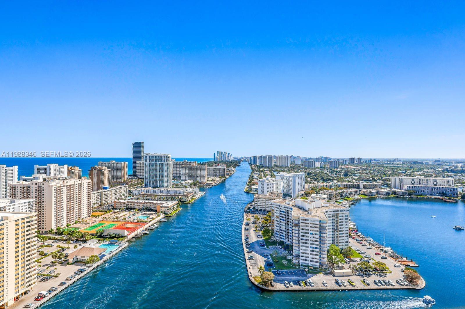 Experience Penthouse Living at its Finest in One of the Best units in the Building. This Stunning 2-bedroom, 2-bathroom Residence Showcases breathtaking Panoramic Views of the Ocean, Intracoastal, and City Skyline from every angle.
Featuring soaring ceilings, a split-bedroom layout for ultimate privacy, sleek tile flooring, and an oversized balcony designed for unforgettable sunrises and sunsets — this home is the definition of Miami luxury Living.
Offered fully furnished and move-in ready, complete with in-unit washer and dryer. Just bring your suitcase and start living the lifestyle.