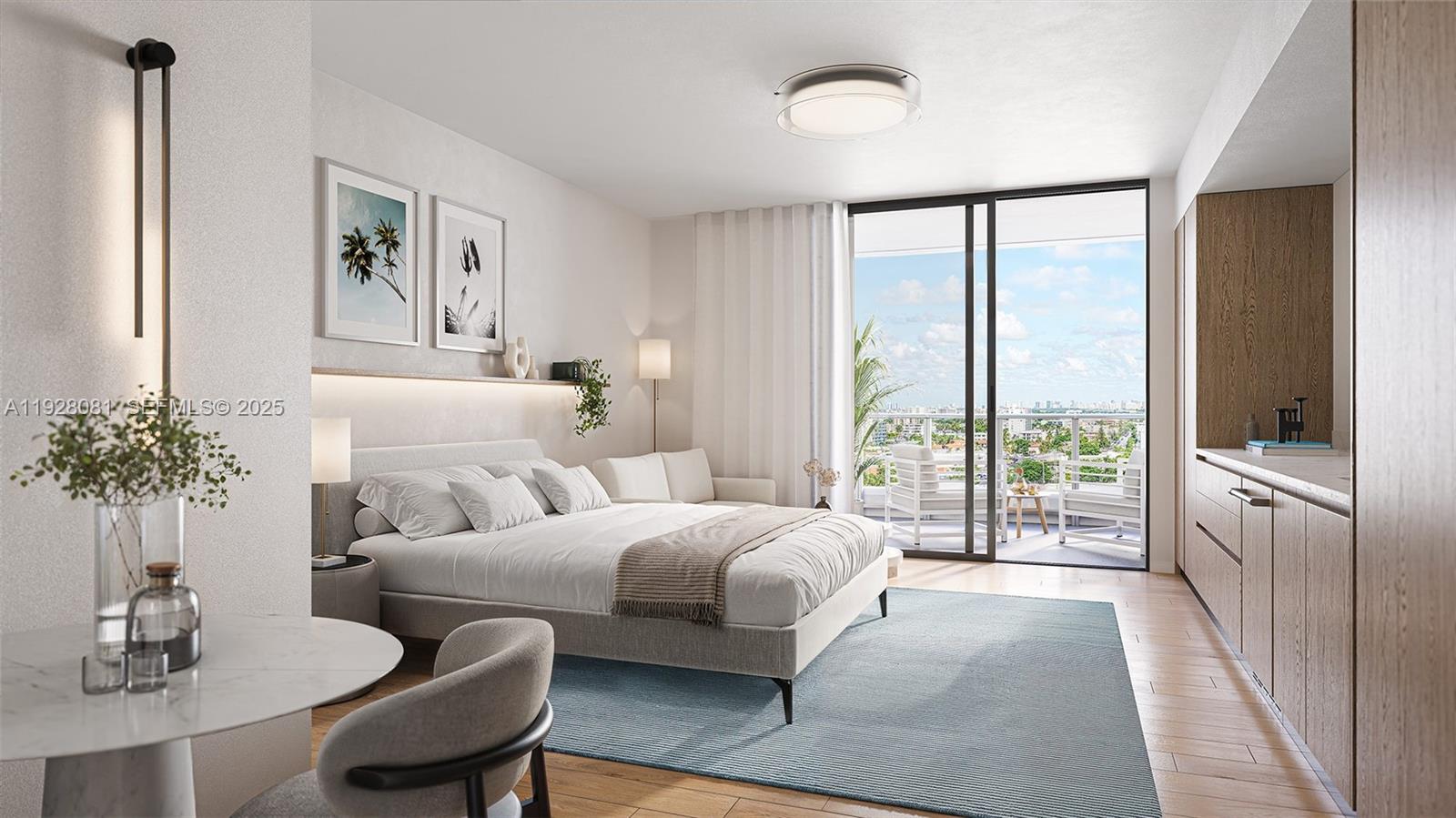 Ella Miami Beach is a nine-story luxury condominium project located at 6940 Abbott Avenue in Miami Beach’s vibrant North Beach. Featuring 103 residences, including studios, one-bedroom suites, and two-bedroom units, the development is designed by the renowned Arquitectonica firm. Residences offer high ceilings, ItalKraft kitchens, private terraces, and stunning ocean or bay views. Amenities include a rooftop pool, fitness center, pickleball court, yoga deck, and rooftop lounge. Just three blocks from the beach, it’s ideal for homeowners and investors, with short-term rentals allowed.