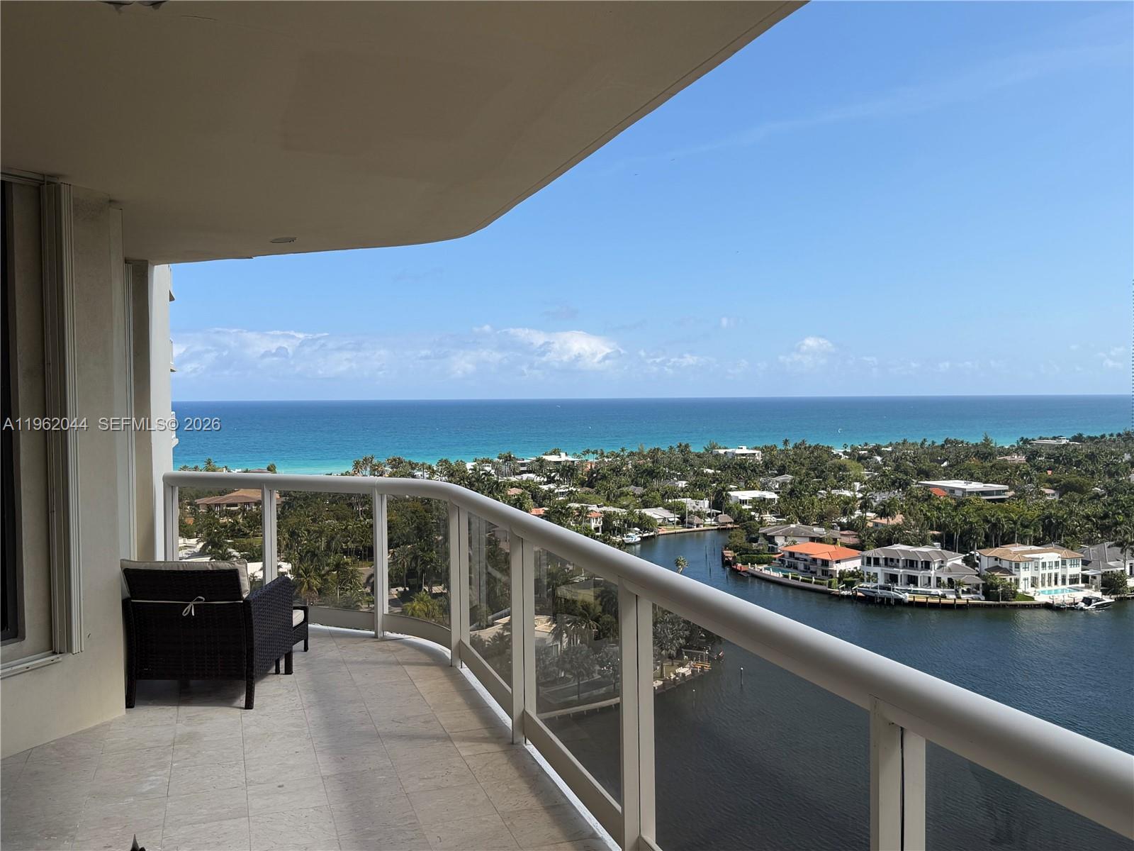 Beautifully renovated 2-bedroom, 2-bath residence in the heart of Aventura offering 1,647 sq. ft. of bright, spacious living. Fully renovated this past year, this is one of the best 2-bedroom lines in the building, featuring a desirable split floor plan and breathtaking ocean views at sunrise and golf course views at sunset. Ocean and intercoastal views, and a Sunny Isle Beach skyline view.
The unit includes high-end appliances, brand-new electric-controlled shades with blackout, and new California closets. Most furniture is included — including living room TV, couch, counter stools, TV console, and patio furniture — all recently purchased. Seller plans to install additional counter and cabinetry above the washer and dryer.
Enjoy a lifestyle surrounded by water, a scenic golf course, and peaceful walking areas. The building features a newly renovated pool reopening soon and four newly resurfaced tennis courts. One parking space included.
Located just minutes from top shopping, excellent schools, and houses of worship, this unit offers luxury, views, and a prime location in one of South Florida’s most desirable communities.