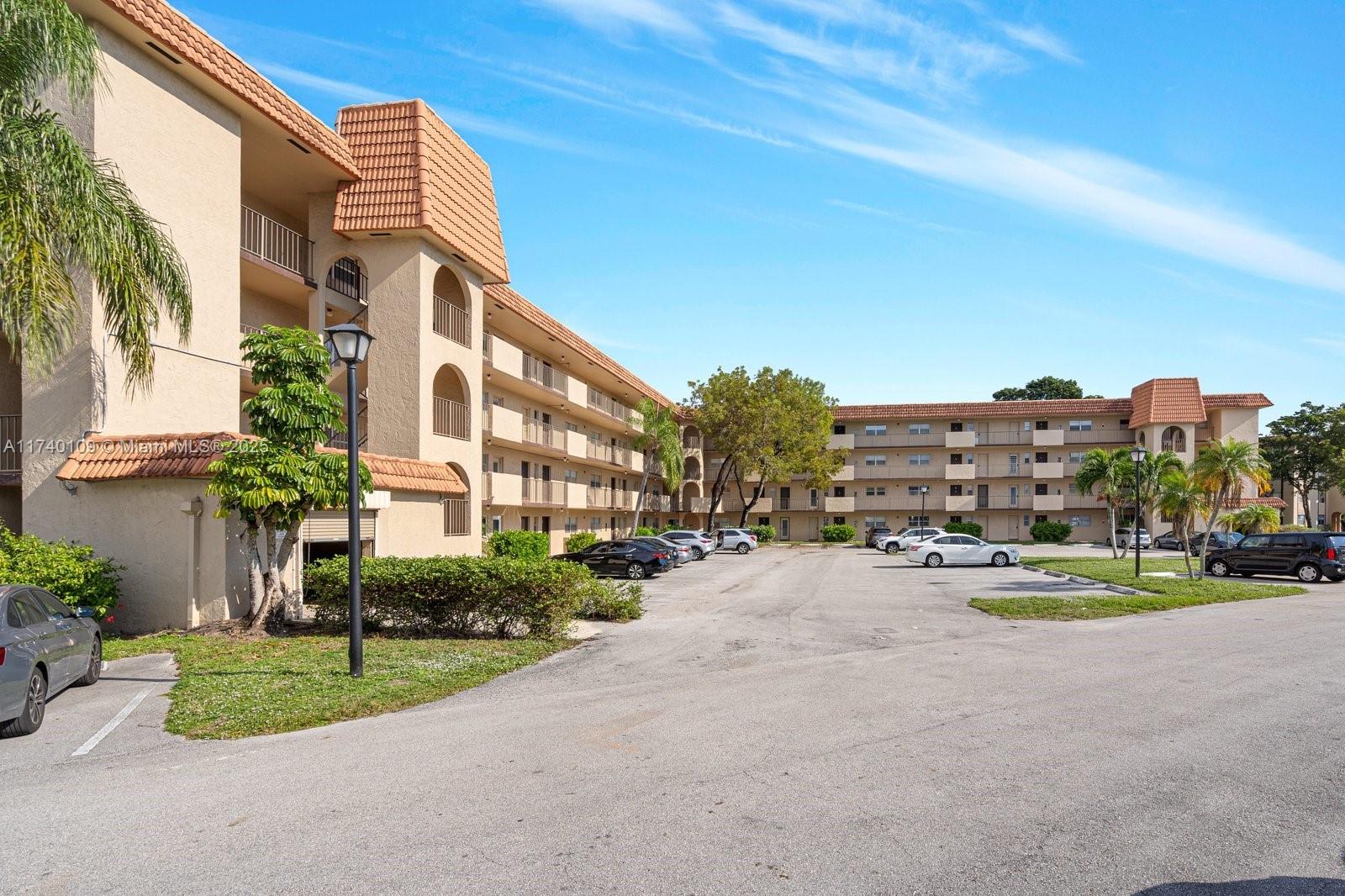 Discover the opportunity to create your dream home in this 2-bedroom, 2-bathroom ground-floor condo with a tranquil garden view. Both bedrooms are generously sized and equipped with walk-in closets, offering excellent storage options. Located within a wonderful community, complete with a 24/7 security gate, a refreshing pool, and lush green spaces that are perfect for relaxing walks. The convenience of a shared laundry room, equipped with 3 washers and dryers on each floor, is close to the unit. HOA includes water, cable TV & Internet Services.