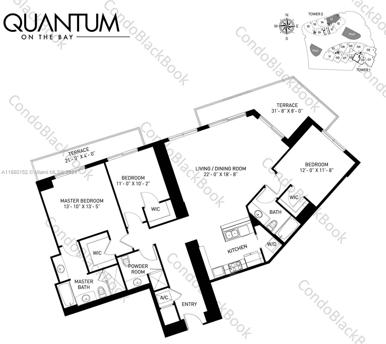 QUANTUM ON THE BAY CONDO - Residential Lease