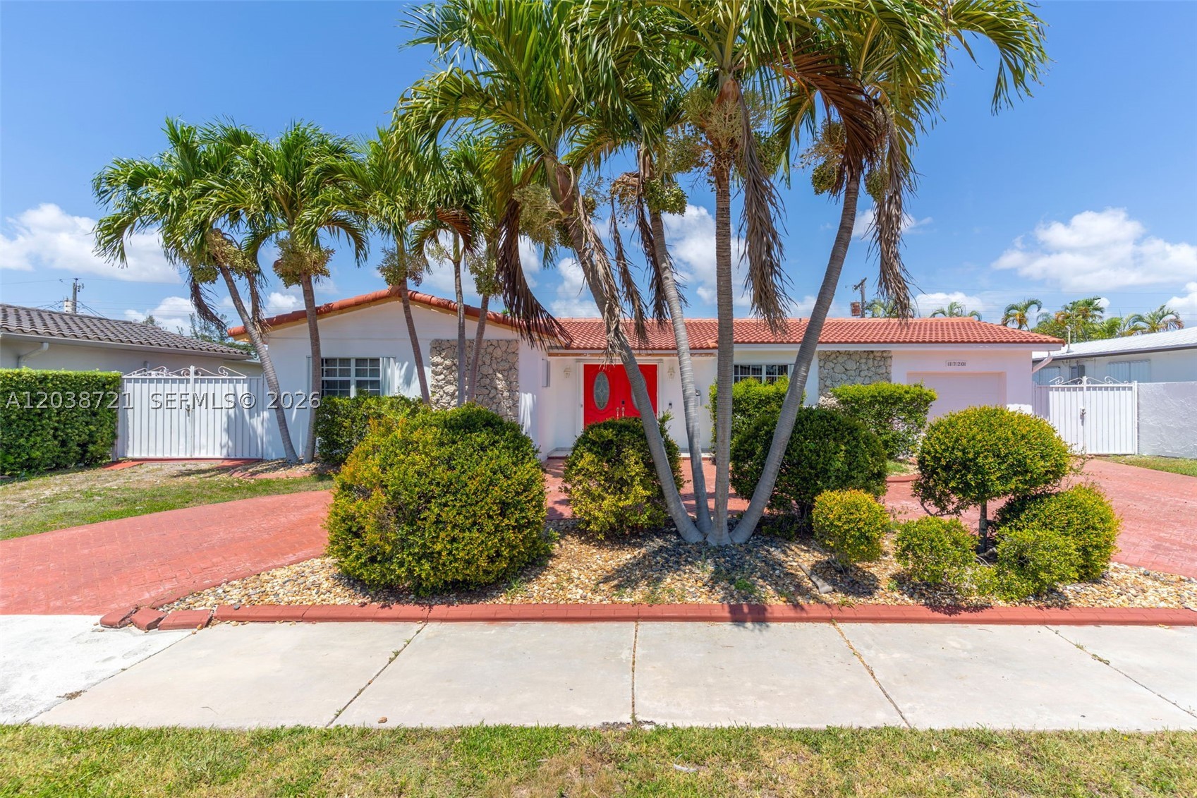 Westbrook area — best value per sq. ft. in Westchester! Spacious 2,100+ sqft home with brand-new 2026 roof, freshly painted interior & exterior, and new garage door with motor. Entertainer’s backyard features a swimming pool and open pool deck plus utility/storage room. Circular driveway, sidewalks for pleasant walks, and convenient accordion shutters. Move-in ready, great for families or investors.
