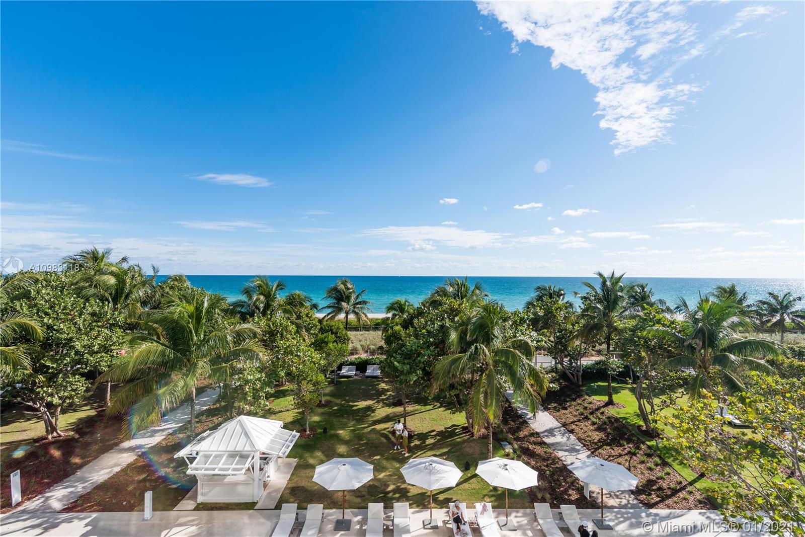 Enjoy FOUR SEASONS LIVING from this furnished and expansive flow through residence featuring 4 Bedrooms + 5.5 Bathrooms with Direct Ocean Views. Interior Features: Travertine flooring, Richard Meier-designed kitchens by Boffi, SubZero & Miele appliances, gas cooktop, custom closets, millwork & cabinetry throughout designed by famed interior designer & more. Enjoy the ART OF HOSPITALITY by Four Seasons with à-la-carte services including 24-hr concierge, in-room dining, housekeeping, & more. Property: 4 pools & beach (fully serviced), residents-only fitness centers, 2 restaurants including Thomas Keller restaurant, Four Seasons spa, 2 shops, & more.