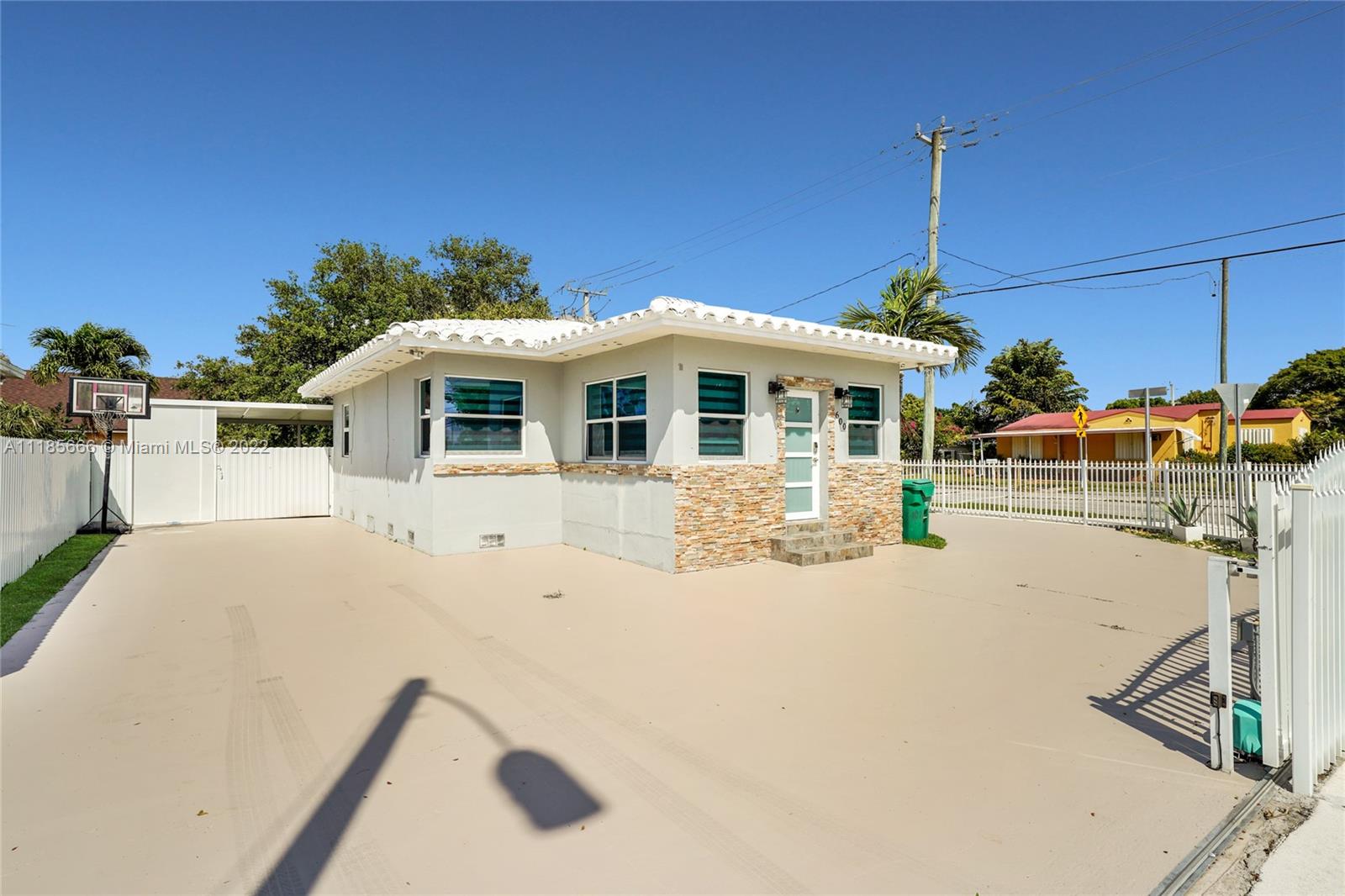 Come Call this home in the hear of Little Havana yours before it's gone! This beautiful updated 3 bedroom 1.5 bath home is just blocks from restaurants bars beaches and Miami international airport. This home sits on a corner lot with enough space for pool and ample parking in front for your cars. Has enough room to park your boat car or RV on side of property.