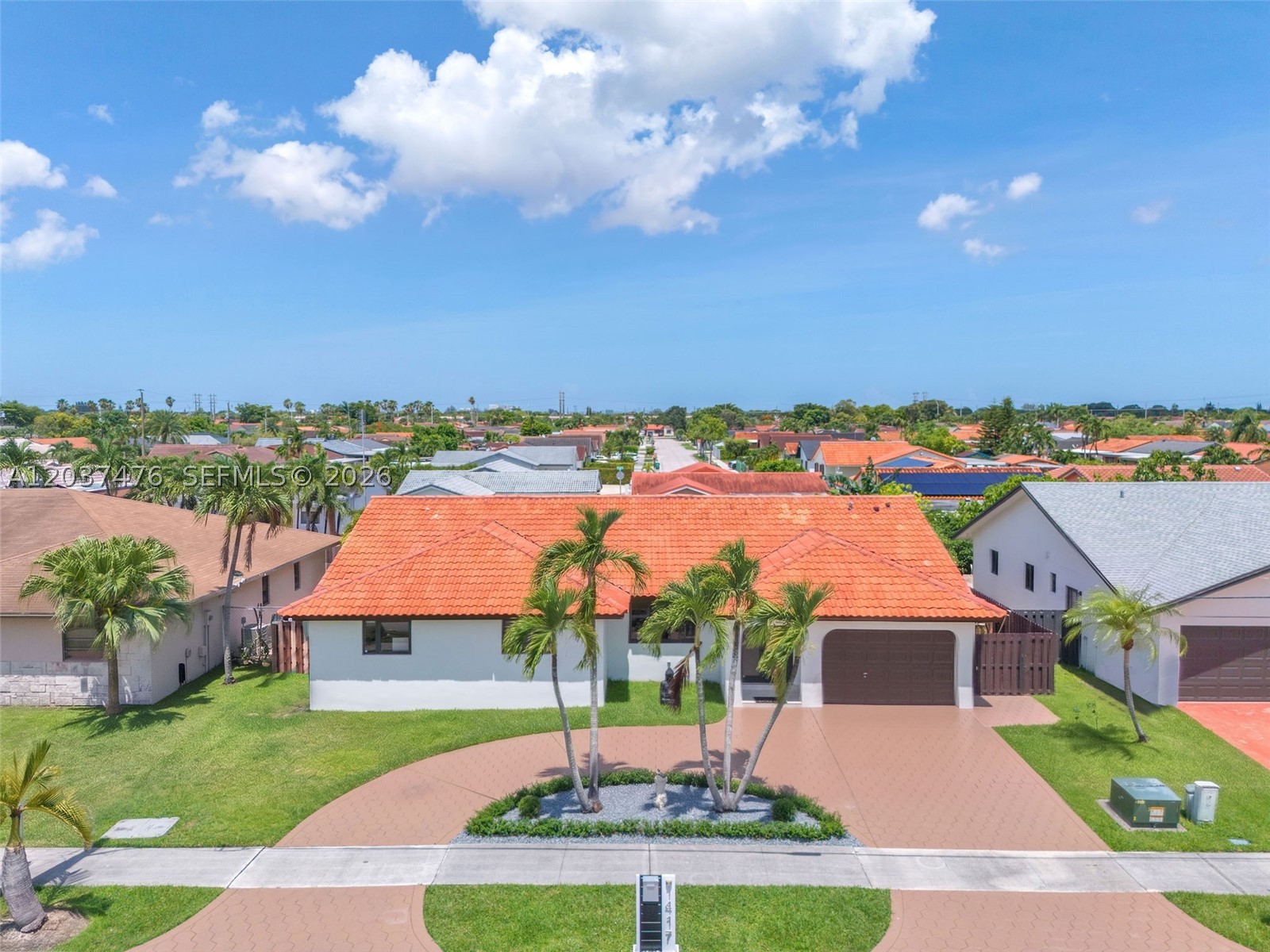 Welcome to this beautifully refreshed and fully furnished 4-bedroom, 2-bath residence situated on a spacious 7,500 sq ft lot in a desirable Miami location. Offering 2,067 sq ft of living space, this move-in-ready home combines comfort, functionality, and outdoor enjoyment. Recent improvements include fresh interior and exterior paint, updated finishes, modern kitchen appliances, modern washer/dryer. The spacious floor plan provides ample room for both everyday living and entertaining. Step outside to enjoy a large backyard featuring a covered patio porch complete with a TV entertainment area perfect for relaxing, hosting guests, or enjoying South Florida's year-round outdoor lifestyle. Additional highlights include an oversized driveway with parking for 3+ vehicles, water utility included, and no HOA restrictions. Conveniently located near major highways, shopping centers, restaurants, parks, and highly regarded schools.

Please note: The efficiency/in-law suite located on the property is not included in the lease and features a separate private entrance. Subject to availability, the efficiency may be negotiated separately. Furnishings are negotiable and can be removed prior to occupancy, or select items may be included based on the tenant's preferences and mutually agreed terms.