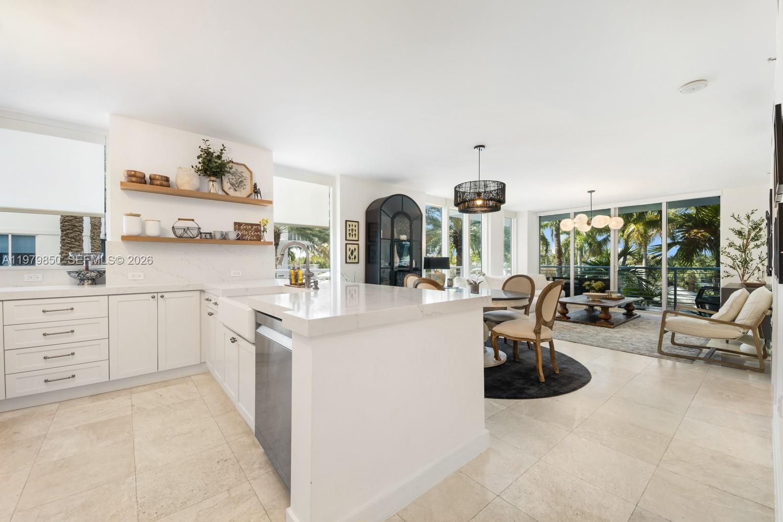 Dont miss the opportunity to own a luxury corner residence at Sapphire, one of Fort Lauderdale’s most sought-after oceanfront buildings. This beautifully renovated 2-bedroom, 2-bath + den condo features one of the best floor plans in the building and the largest wraparound corner terrace. Offering private, tree-lined views overlooking the pool deck.
Inside, approximately $100,000 in custom upgrades create a modern, elegant living space. Floor-to-ceiling impact windows and sliding glass doors fill the residence with natural light, while the versatile den provides the perfect space for a home office or additional lounge area. The thoughtful renovation and spacious layout make this a standout unit and a fantastic value in the building.
This property also includes a private storage room (approx. $20,000 value) for added convenience.
Residents of Sapphire enjoy resort-style amenities, including 24-hour desk staff and valet, award-winning management, an infinity-edge pool, state-of-the-art fitness center, and exclusive membership to the Marriott Harbor Beach Club with golf privileges.
A rare opportunity to own a beautifully upgraded corner residence with expansive outdoor space in one of Fort Lauderdale’s premier luxury buildings.