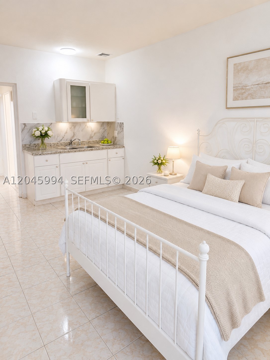 Move right into this bright and freshly painted efficiency in the desirable Diplomat Golf & Racquet Club community. Featuring a functional layout, a convenient kitchenette, generous closet space, and an updated bathroom, this residence is designed for comfortable, low-maintenance living. Ideally located within walking distance to the beach and just minutes from shopping, dining, and entertainment, it offers the perfect blend of convenience and South Florida lifestyle.