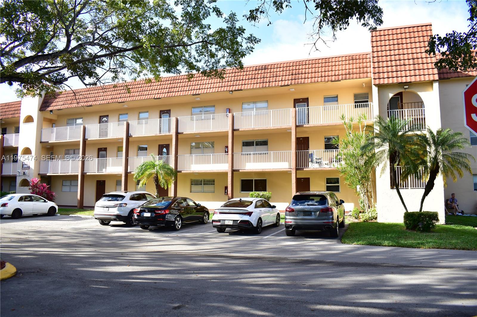 Price Improvement!  This first floor corner unit is facing the largest lake in Sunrise Lakes.  Your view is long and features 2 fountains which color changing lights at night.  In addition, the front of the unit is situated so that you can have an outdoor gathering out front of the building.  Inside the kitchen is updated, and privacy is a luxury that comes with this unit.  Sunrise Lakes is an active adult community which features a golf course (free to use), 10 swimming pools, a gym, tennis, pickleball and weekly dances, shows and other wonderful entertainment.  The neighborhood's proximity to Sawgrass Mills Mall and highways put you in the center of Broward's activities.  Come make new friendships at Sunrise Lakes!