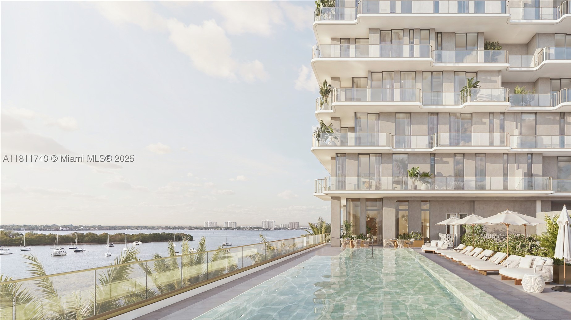 TULA Residences, a boutique luxury waterfront condominium building, home to 54 exclusive two-to-three bedroom corner Residences and six exclusive five-bedroom half-floor Penthouse masterpieces. Each residence offers max efficiency floor plans, conceptual organic interiors, 10 ft.-ceilings, custom Italian-designed chef's kitchens, floor-to-ceiling windows and sliding glass doors, private wrap-around glass enclosed terraces. The best, most breathtaking, unobstructed panoramic views of Biscayne Bay, Miami's skyline and the Atlantic Ocean. Exceptional amenities include resort-style infinity pool with cabanas, fitness and wellness center, media room, lounge, pet spa, parking garage, 24-hour concierge service. Boutique in scale. Rich in character. TULA Residences.