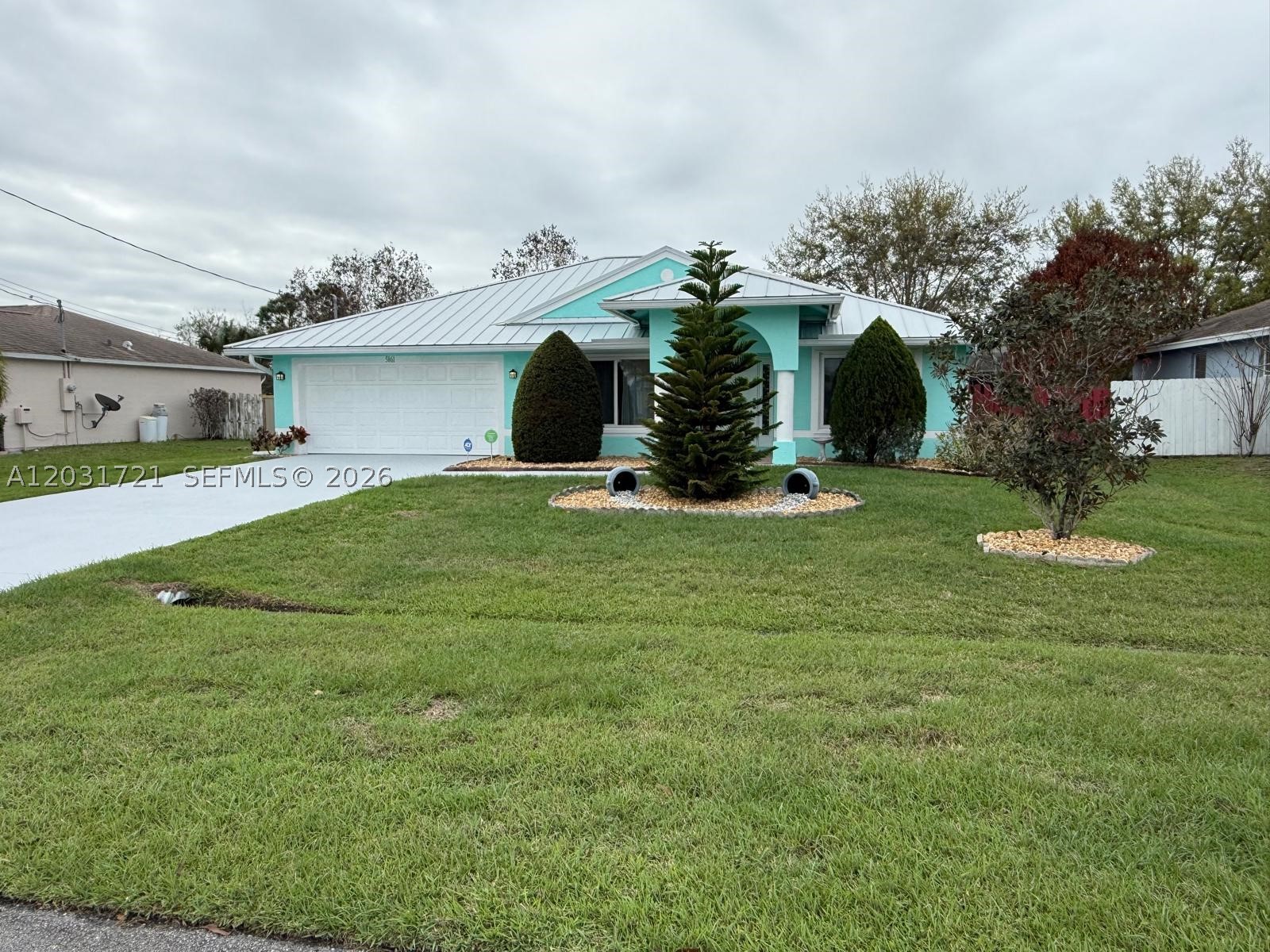 Sale – Beautifully Remodeled Single-Family Home in Port St. Lucie, Florida

Discover this fully remodeled single-family home located in the growing city of Port St. Lucie. This property offers comfort, efficiency, and major upgrades that make it move-in ready.

Property Features:

•  3 Bedrooms | 2 Bathrooms
•  10,500 sq ft lot – spacious outdoor area with plenty of room for entertaining or future additions
* Fully remodeled interior with modern finishes
•  Metal roof for long-term durability
•  Solar panels for energy efficiency and lower electricity bills
•  Impact windows for storm protection and added security
* Water softener system installed
•  Freshly painted interior and exterior
* Fully fenced yard offering privacy and security