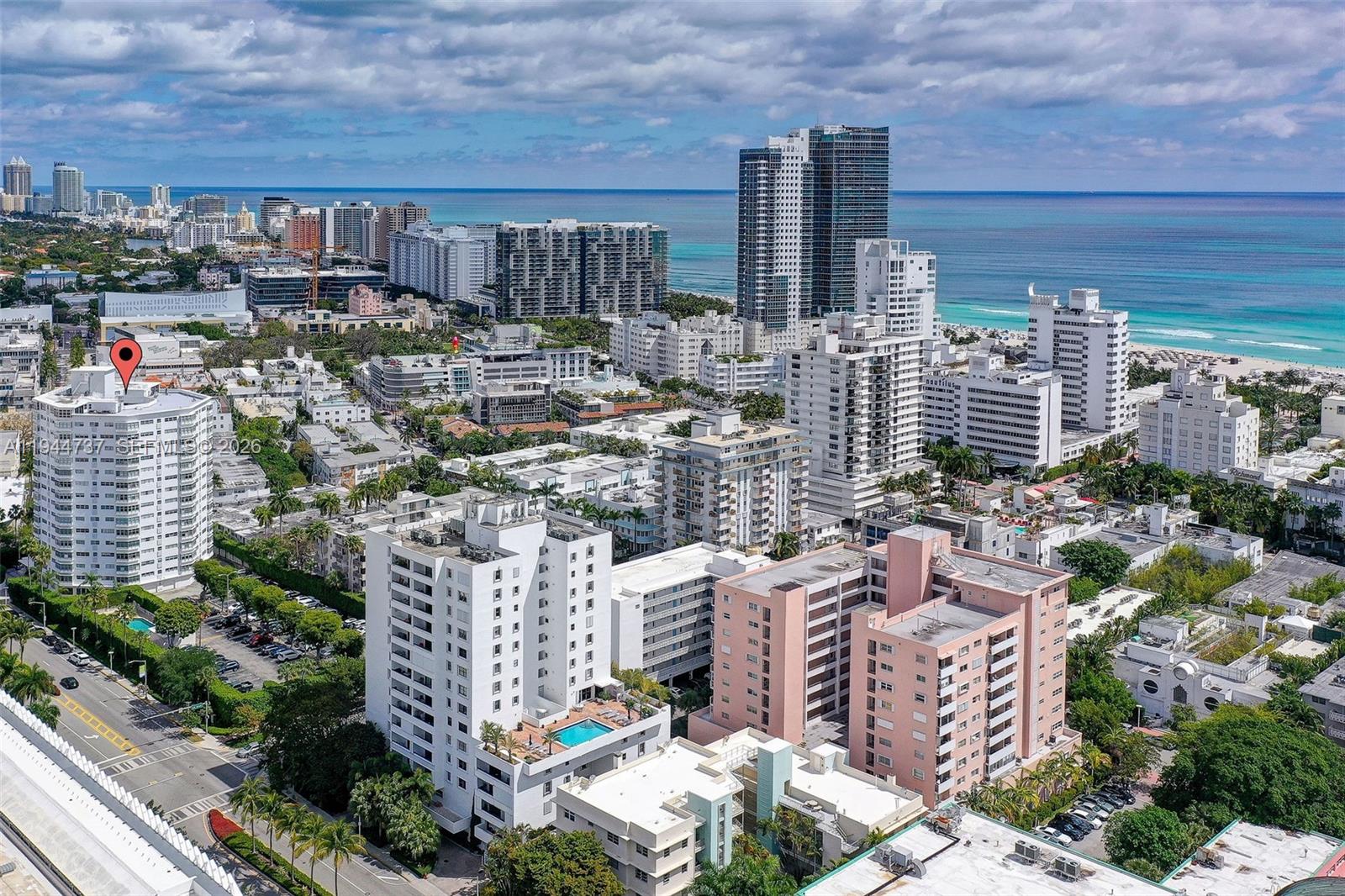Great second home located in front of the Miami Beach Convention Center, just two blocks to “Billionaires Beach” which sits at the heart of South Beach and walking distance to Lincoln Road which is undergoing a beautification project (see articles and links below).
The unit is licensed for short term rental. Proforma gross revenue is estimated at $122K to $144K per annum (provided by two professional management firms) which translates to a 10% cap rate. Perfect for those looking to get away and clear their heads and experience a change in venue while maximizing their income.
The unit features hurricane glass windows, gourmet kitchen, large master bedroom with a walking closet, modern spa style bathrooms, and may be purchased furnished.
The Building’s leadership is proactive and well managed. As such planned and budgeted its future projects and took the initiative to obtain a loan and have fully funded reserves. In addition, the building has set up the budget for the SIRS requirement and funding.
Ongoing building projects near completion elevator replacement and fire system.  Most notable completed projects pool upgrade, electronic tele-entry access, cameras, structural review and repairs. Some future projects include hallway flooring and lobby upgrade.