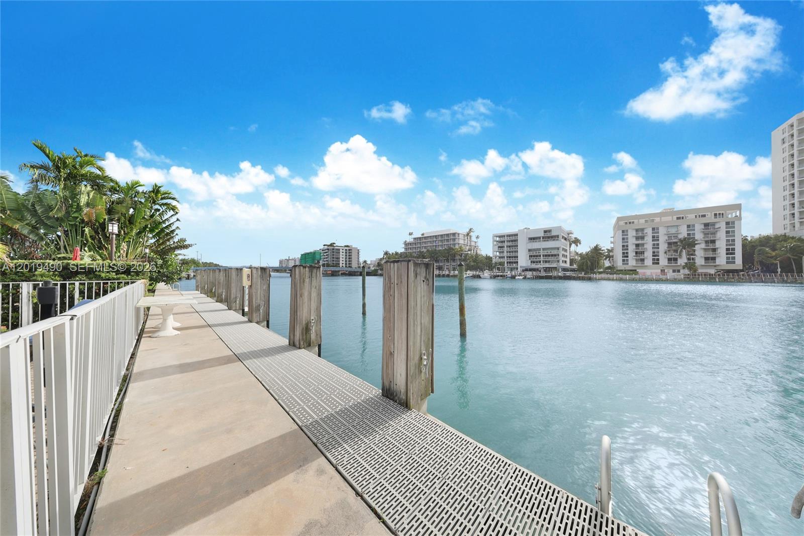 50 ft+ Boat slip available in the exclusive gated community of Bal Harbour Village. 
Slip is located behind a quiet multi family bldg. Walking distance to shops, restaurants, parks, beach & places of worship. Close & easy Ocean access through Haulover Inlet. 
Off street parking available.