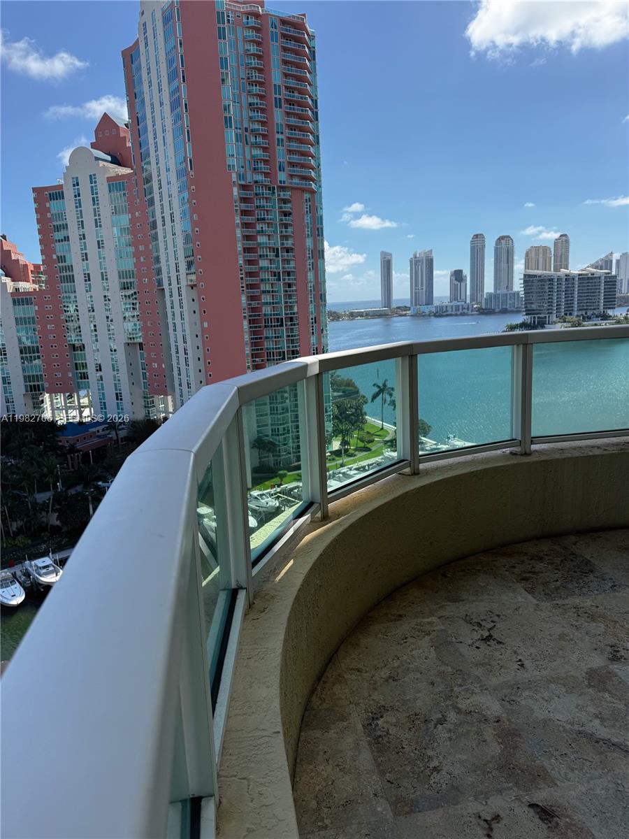 Spacious 2-bedroom + den, 3 full bathroom condo in the heart of Aventura! This 1,650 sq. ft. residence features an oversized balcony with breathtaking water and golf course views. Located in a prestigious gated community, enjoy access to 2 swimming pools, 2 garage parking spaces, and top-tier amenities. Perfect for those seeking luxury and convenience, this home offers a serene lifestyle with stunning vistas.