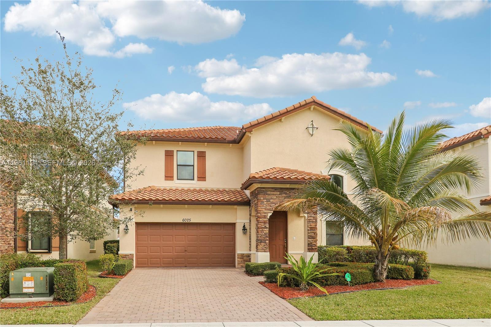 Beautiful Mediterranean-Style Lakefront Home! Built in 2016 and situated on the large lot, 6900 square feet, this move in ready 4 bedroom, 3 bath home offers stunning lake views and plenty of room to add a pool.
Downstairs you’ll find high volume ceilings, one bedroom with a full bath—perfect for guests or multi generational living. Upstairs an oversized primary suite with a large bathroom tub/shower.
The kitchen features quartz countertops, a kitchen island, and a cozy breakfast area overlooking the water.
With a two-car garage, modern finishes, and an unbeatable lakefront setting, this home blends comfort, style, and space in one exceptional property. Community pool , gym, children's playground.