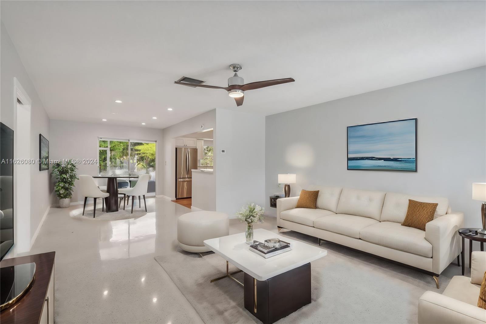 2 bed, 2 bath home located in a tranquil neighborhood east of Hollywood, FL & less than 3 miles to Hollywood Beach and the famous boardwalk. Easy to convert on 3 bedrooms. Step inside to discover polished terrazzo floors leading to a brand-new kitchen, ideal for culinary enthusiasts. Embrace eco-conscious living with SOLAR PANELS ensuring near-to $0 electricity bills, a Rain Soft Water softening system providing purified water throughout, and hurricane-proof doors and windows offering peace of mind during storms. Retreat to the serene master suite boasting dual walk-in closets. Outside, a private oasis awaits with an above-ground pool, perfect for entertaining or relaxation. ***MULTIFAMILY LOTE*** Build MORE units MC-1