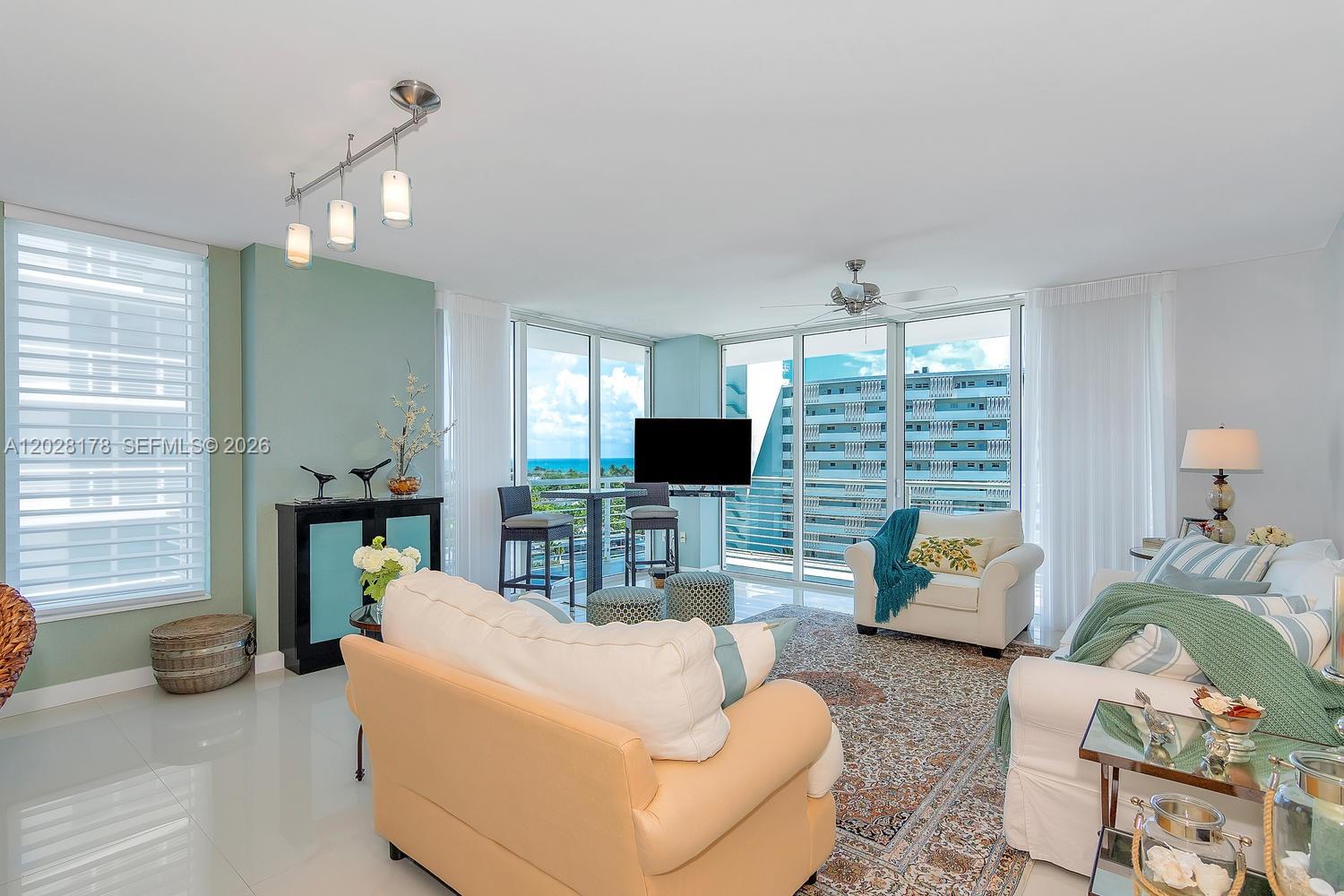 Enjoy luxury resort living at the Sapphire on Ft Lauderdale Beach! This NE 3/3 corner unit with den has split floor plan. High impact floor to ceiling windows & sliders flow to wrap-around balcony offering stunning ocean views. Open kitchen, European-style cabinets, granite counters, stainless appliances plus ceramic/wood floors & master en-suite make this your dream home. Amenities & service are what you would expect of a 5-star resort. Ownership includes membership at the exclusive Club at Harbor Beach.