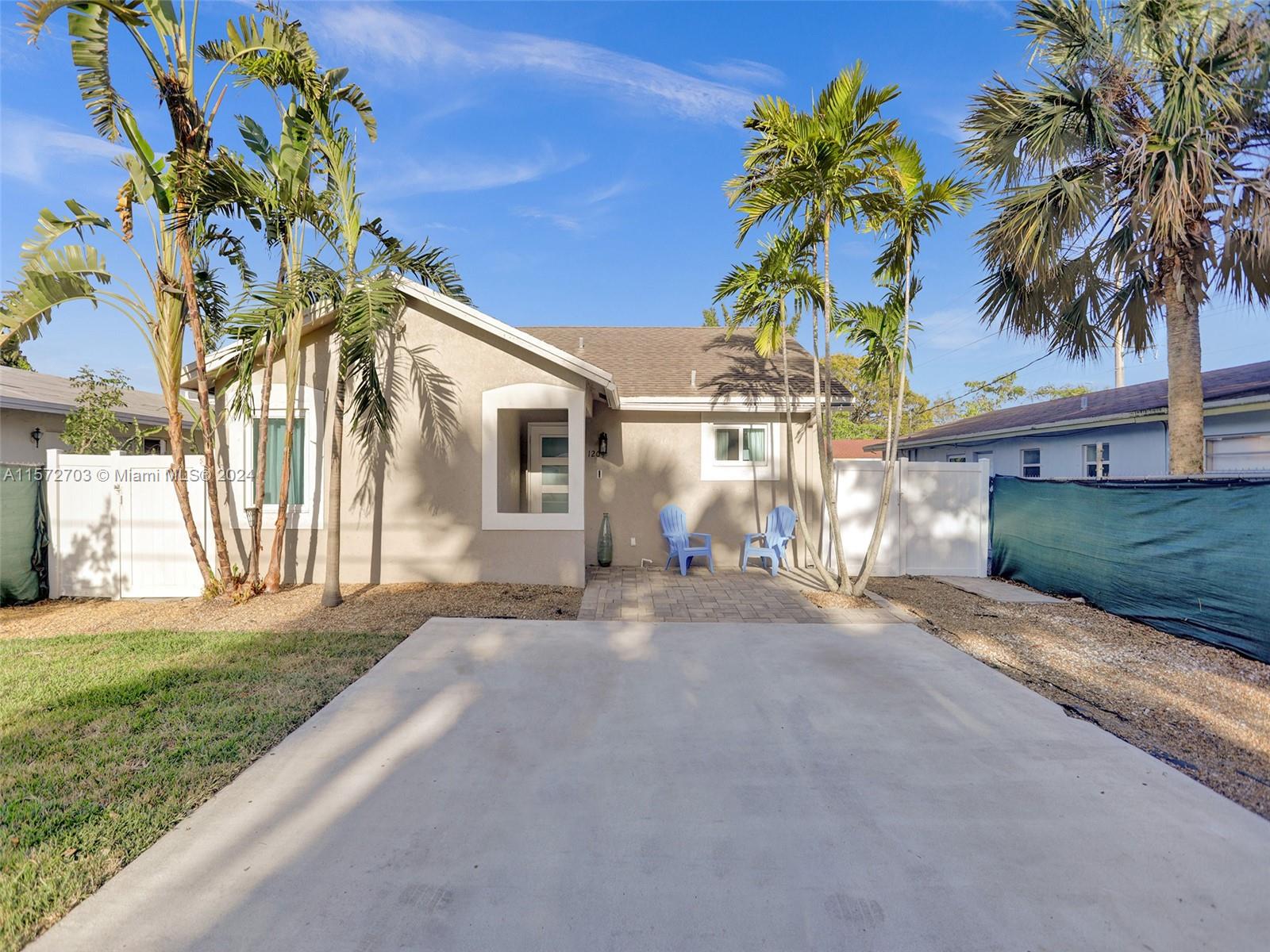 2003 Construction and completely remodeled 2018. Nestled in between Middle River and South Middle River This beautiful home is close to everything. Just a few blocks from Wilton Manors and all of the shops, dining & Nightlife. Short drives to Flagler Village, Downtown Fort Lauderdale, Las Olas and Fort Lauderdale Beach! Tons of natural light pouring into the main living area combined with the vaulted ceilings and the bright and modern color schemes makes for a large and comfortable feel when you enter this gorgeous home. Complete with a large quartz counter island and stainless-steel appliances, equipped with hurricane impact windows throughout, newly pressure cleaned concrete driveway, and pavers around the exterior, fresh new low maintenance lawn, your new home awaits.