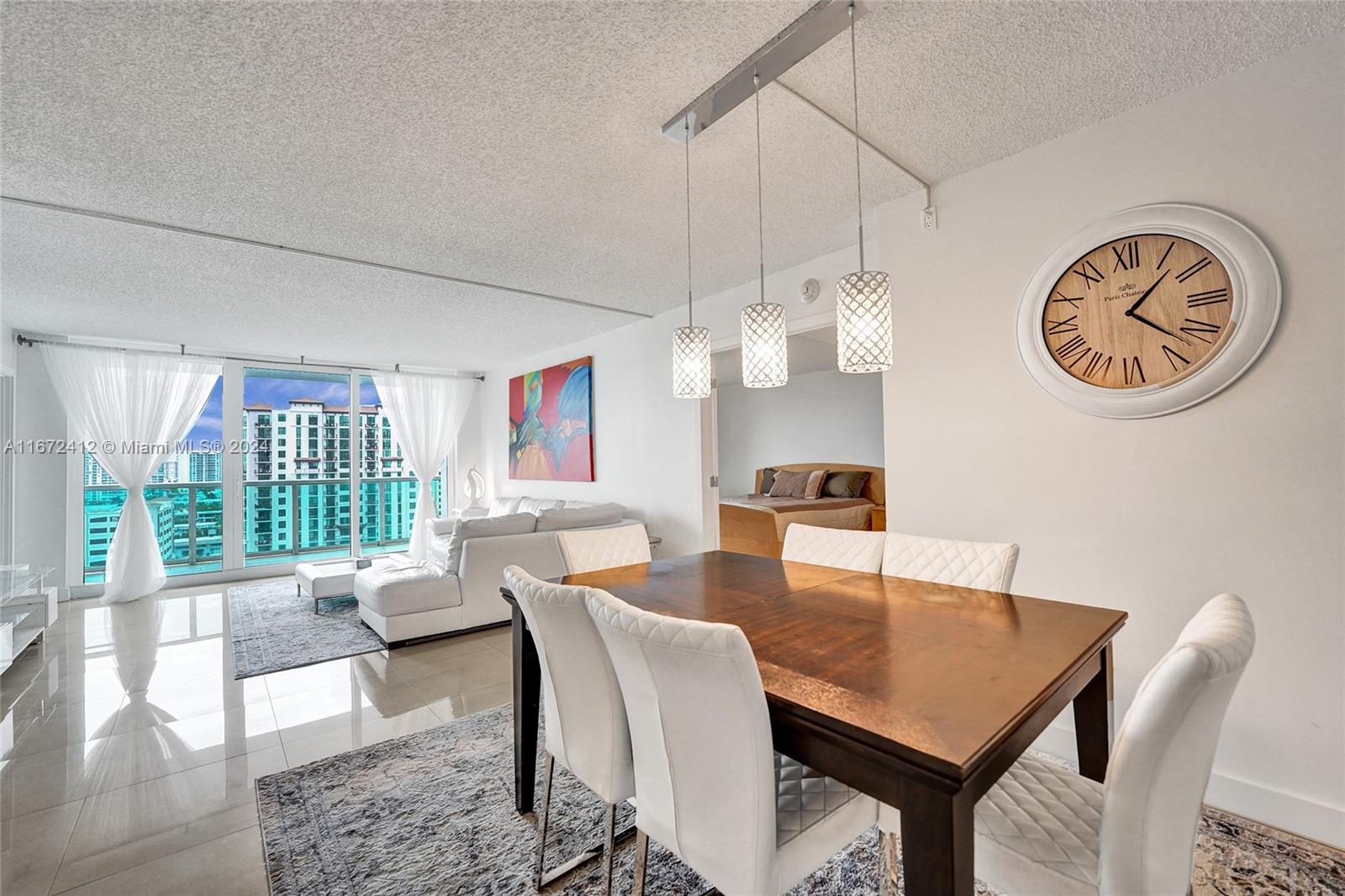 Exquisitely renovated 2-bedroom, 2-bathroom condo directly across from the ocean in Sunny Isles Beach. This fully furnished and equipped unit with impacted windows, with breathtaking intracoastal views . The Arleen House Condominium, recently renovated, features amenities including tennis courts, a fitness center, and a swimming pool. The property includes one assigned parking space and a large storage unit. Easy to show, this condo is perfect for those seeking for an investment or a coastal lifestyle. Contact us today to schedule a private viewing.