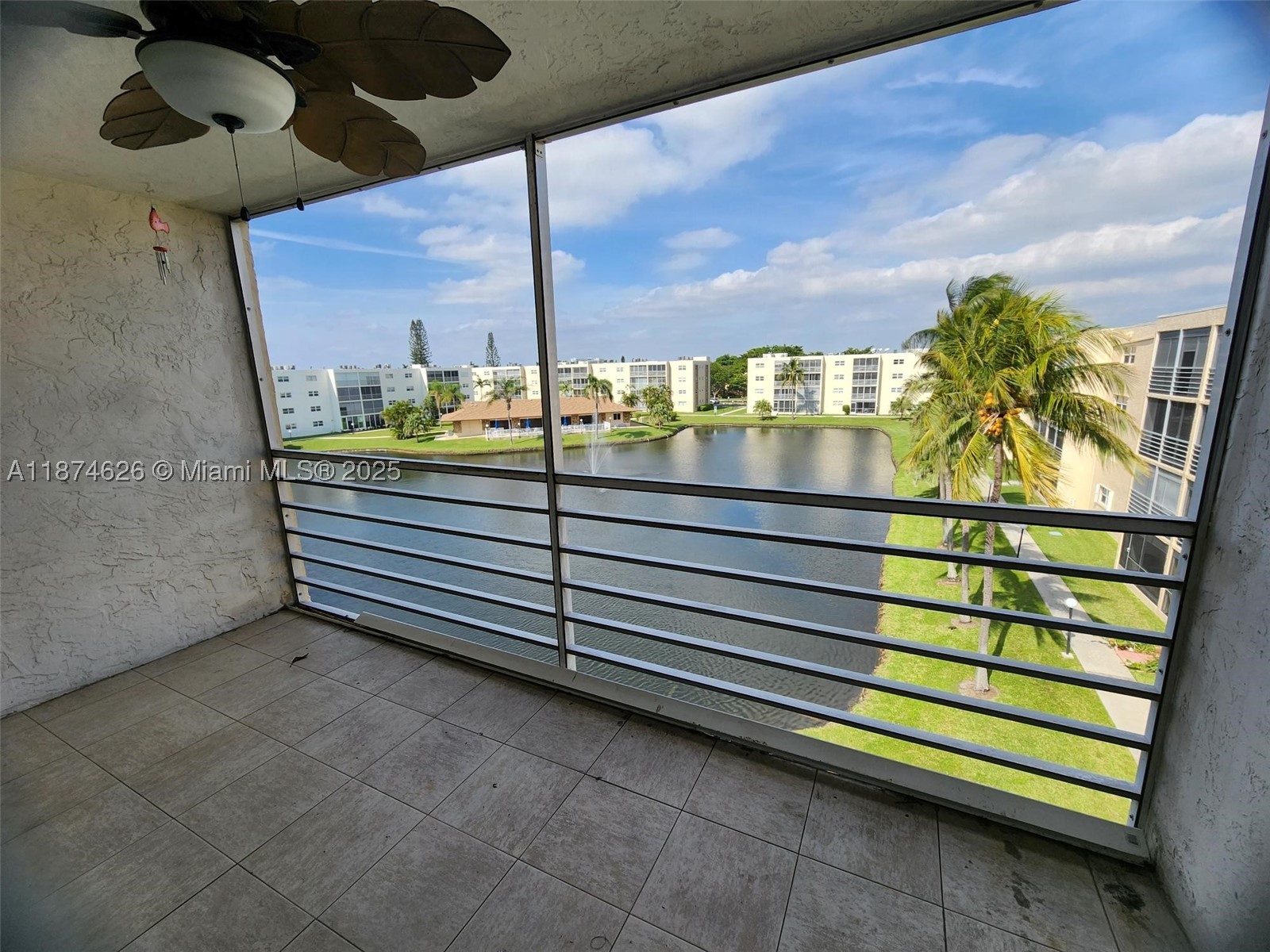 Welcome to Meadowbrook Lakes, a desirable 55+ community in Dania Beach! This bright unit offers tranquil lake and clubhouse views, with impact windows and a sliding door for peace of mind. Enjoy remodeled bathrooms, including one wheelchair-accessible. Tile floors throughout, quartz countertops, and stainless steel Bosch appliances enhance the kitchen. Additional features include a Titan water heater and AC (2016), a screened outdoor patio, ample storage inside the unit and additional storage outside, one designated parking space plus plenty of guest parking, and laundry located on the unit floor. Community amenities (i.e., the clubhouse), events (i.e., Bingo, Poker, Dice Game, and Happy Hour), and a great location make this a must-see!