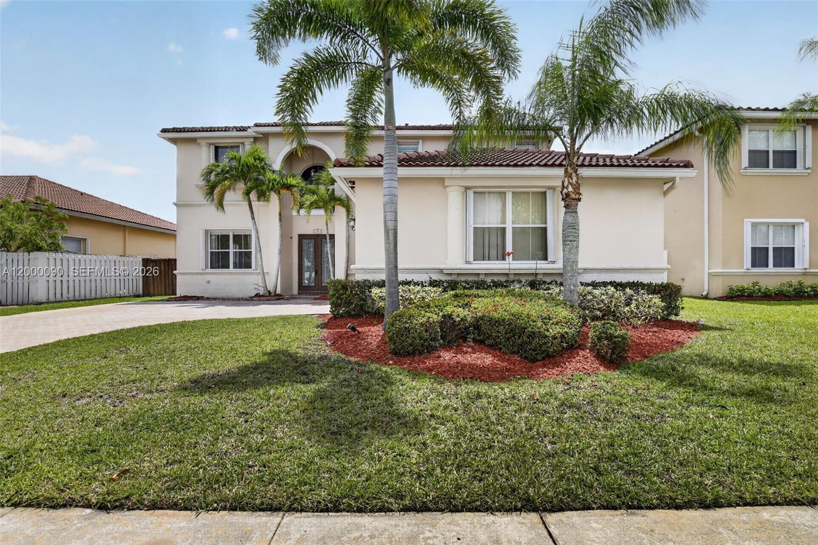 Amazing property for sale in the amazing community Keystone Lakes Pembroke Pines. Close to some of the best schools in South Florida: Chapel Trail Elementary, Silver Trails Middle, West Broward High School. 
 This property features 5 bedrooms, 3 baths, 2 car garage with electric vehicle charger, drive that can fit multiple vehicles, jacuzzi, spacious back yard to fit a pool. Sellers contribution towards buyers closing cost available.