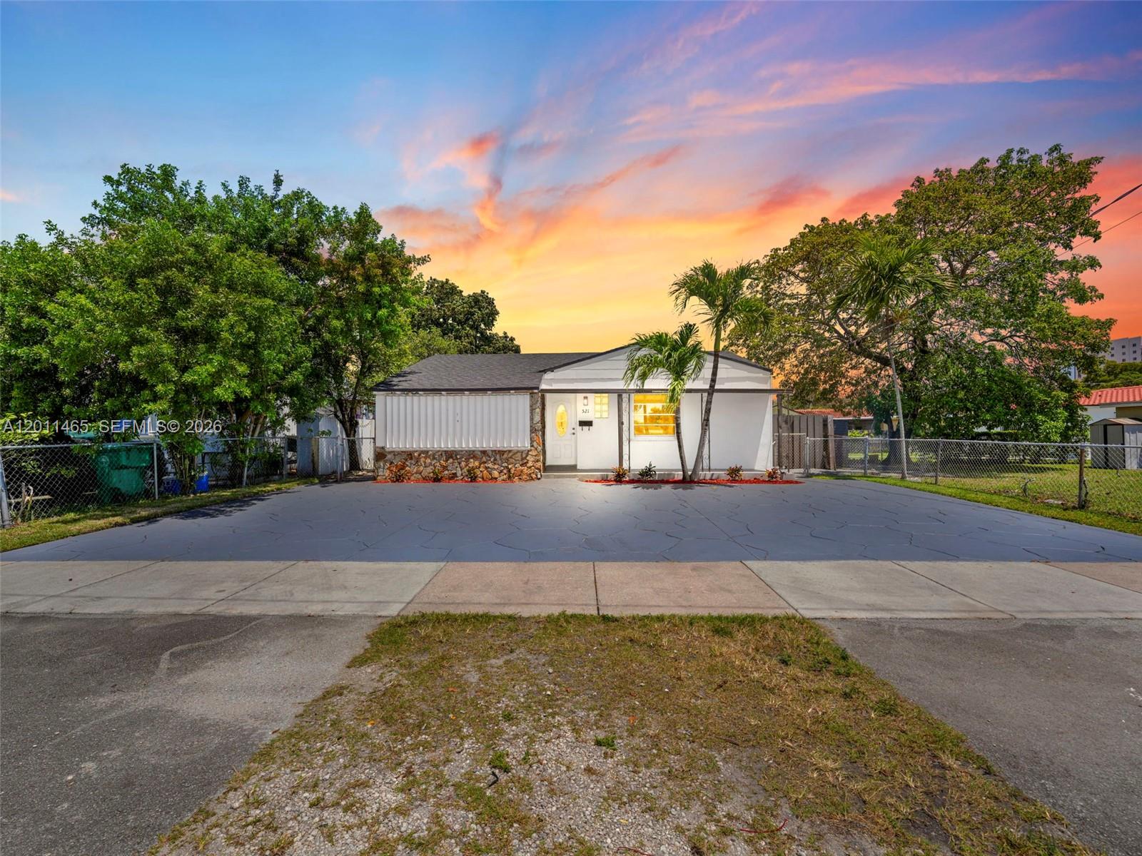Beautifully remodeled 4-bedroom, 2-bathroom home offering comfort, style, and versatility! This move-in-ready property features a brand-new kitchen with sleek stainless steel appliances, modern finishes, and ample cabinetry—perfect for both everyday living and entertaining. Enjoy a spacious layout with plenty of natural light throughout, plus a large yard with storage, cabana bath ideal for outdoor gatherings, gardening, or future additions. The home also includes a convenient driveway and a private in-law apartment , providing excellent potential for extended family or rental income. Additional highlights include a newer roof for peace of mind and thoughtful upgrades throughout. A fantastic opportunity to own a well-maintained home with space, functionality, and income potential!