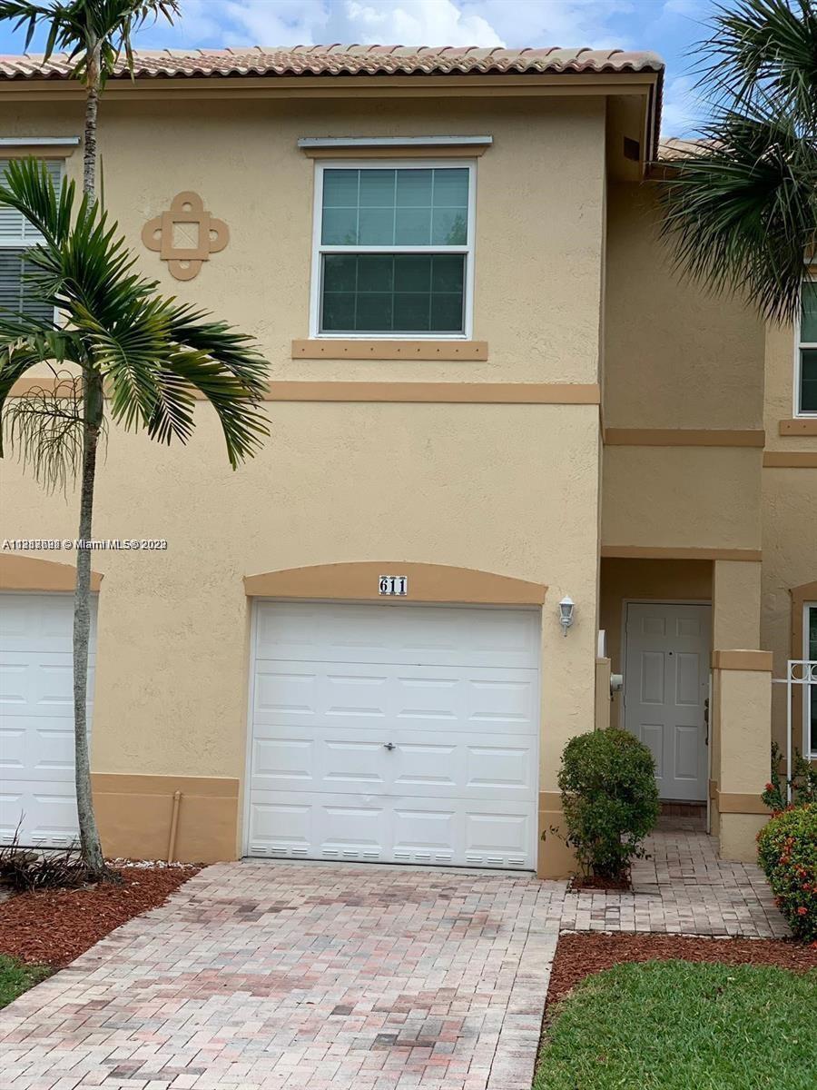 BEAUTIFUL TOWNHOUSE WITH 3 BEDROOMS AND 2.5 BATHS IN PEMBROKE ISLES COMMUNITY. HOME FEATURES: NEW PAINT, NEW FLOORS, NEW STAINLESS STEEL APPLIANCES, NEW WASHER AND DRYER, IMPACT WINDOWS, ONE CAR GARAGE, GUEST PARKING, NO NEIGHBORS AT BACK. GATED COMMUNITY IS WELL MAINTAINED WITH PROPER SECURITY, CLUBHOUSE, FITNESS CENTER, LAP-POOL,TENNIS, KIDS PLAYGROUND AND MORE. RENT INCLUDES ATT U-VERSE CABLE PKAGE, INTERNET, LANDSCAPING AND ADT ALARM SYSTEM. SHOWINGS ONLY ON THURSDAY FROM 5:30 TO 7:30 PM