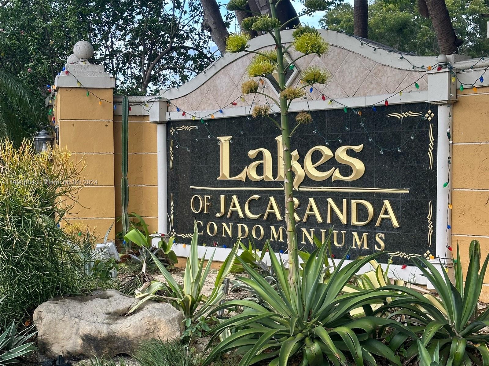 LAKES OF JACARANDA CONDO - Residential