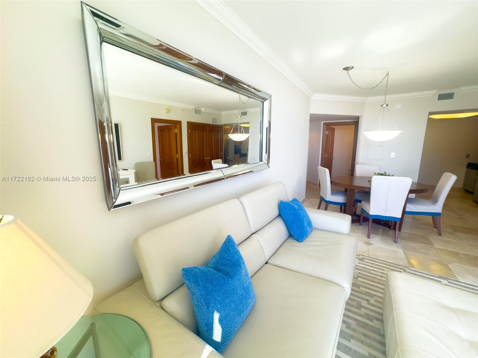 Experience the ultimate vacation lifestyle at Akoya, Miami Beach’s premier condo. This fully furnished 1-bedroom, 1.5-bathroom unit offers breathtaking ocean views and luxurious features, including tile floors, a jacuzzi tub, a shower, and a convenient guest restroom. The living room includes a sofa bed for extra guests. Akoya is pet-friendly and boasts top-tier amenities: a brand-new pool, jacuzzi, BBQ area, ocean-view gym, sauna, tennis courts, billiards, and beach service and more. Walk to nearby restaurants, stores, and playgrounds. Your perfect vacation home awaits!