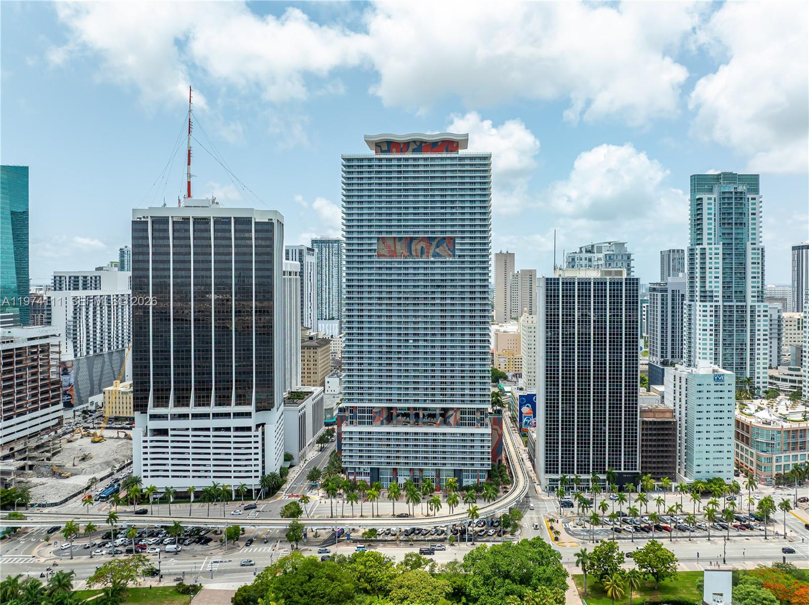 Experience elevated Downtown living in this renovated 2-bedroom + den residence at 50 Biscayne. Enjoy unobstructed views of Biscayne Bay and Bayfront Park from a spacious private balcony. This bright, open-concept unit features floor-to-ceiling windows, modern finishes, and a versatile den ideal as a third bedroom, office, or media room. Residents enjoy resort-style amenities including a full-service spa, fitness center, Pilates studio, infinity pool, and cabanas. Prime location just steps from Kaseya Center, Bayside Marketplace, Whole Foods Market, dining, and entertainment.