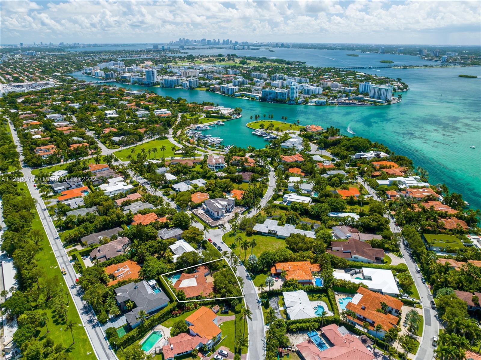 Live on an oversized 15,530 SQ lot in one of the most coveted and private neighborhoods in South Florida: Bal Harbour Village.