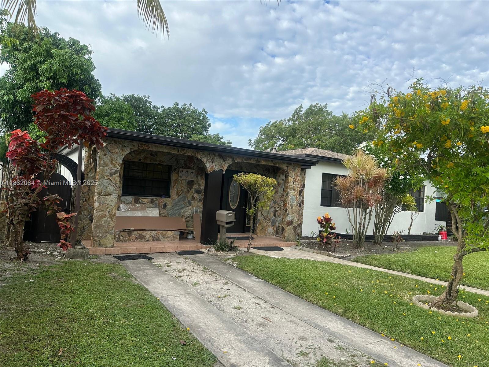 VERY BIG AND BEAUTIFUL HOUSE CONVENIENTLY LOCATED RIGHT THERE IN NORTH MIAMI BEACH AREA. N.E. 6 AVE WHERE ALL JITNEYS AND BUS STOPS. ACCESS TO ALL MAJOR EXPRESS WAYS: PALMETTO, I-95, TURNPIKE, AND 441 ETC. HURRY UP, DON'T WALK. RUN. THIS PROPERTY WON'T. BRAND NEW ROOF, LESS THAN A YEAR OLD.