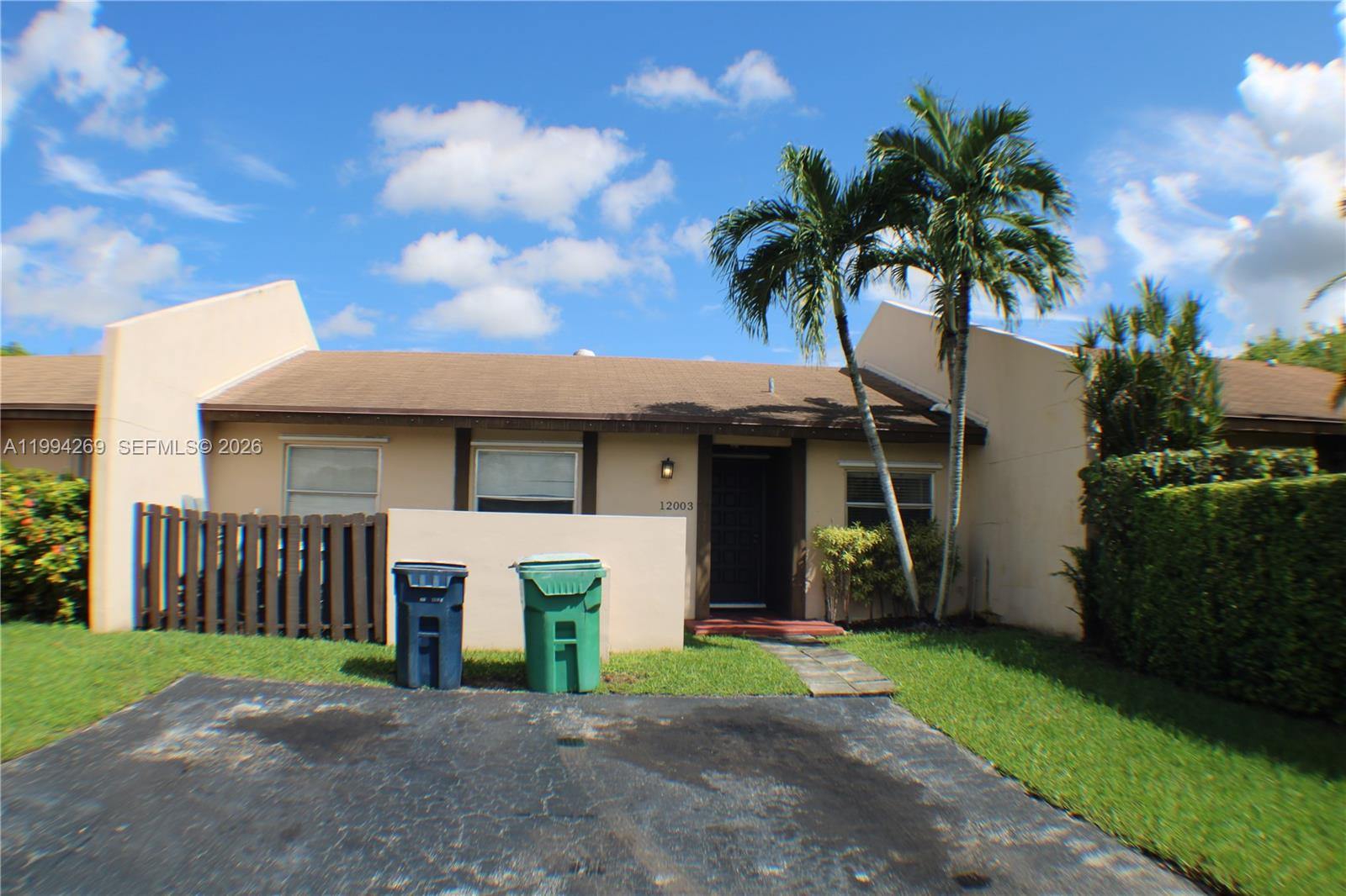 This charming 3-bedroom, 2-bathroom villa features Spanish-style flooring and is centrally located near major highways and colleges. It offers an extra den space perfect for various uses and a peaceful deck patio ideal for relaxation and entertaining. This home is ready for new owners to add their personal touches and enjoy its serene and accessible setting.
Property is being updated and will have a new roof before closing.