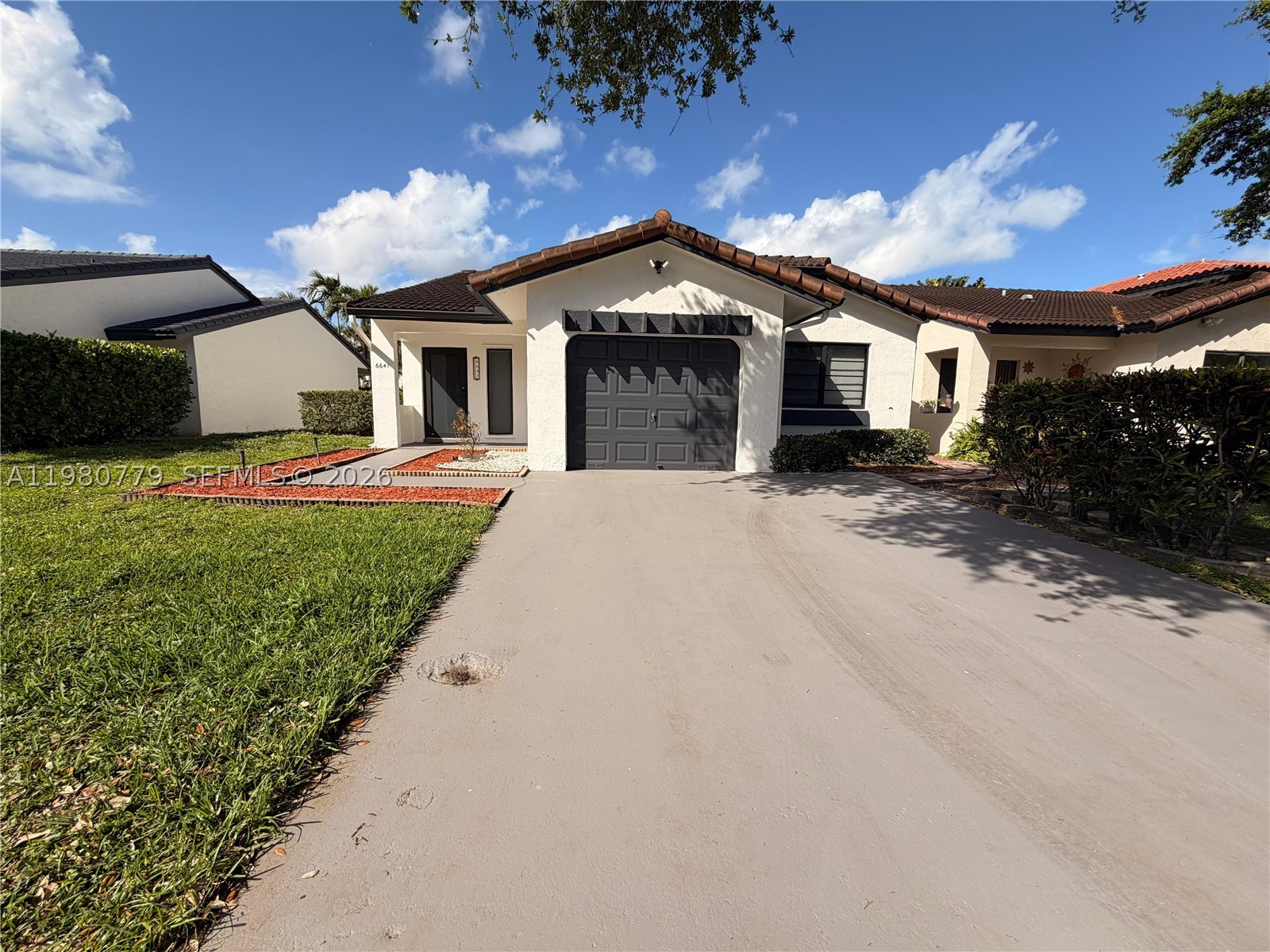 3/2 beautifully renovated a 1-car garage, 24-hour gated community of The Moors. Move-in ready home offers peace of mind with a NEW A/C (2025), Impact Windows/Doors (2023), New Appliances (2025), Kitchen & Bathrooms (2020). 
The Moors offers many amenities, including a fitness center, sauna, tennis courts, pickleball & volleyball courts, playground, fishing pier, large clubhouse for private events, pool, jacuzzi, with 24-hour security.
Low HOA: include cable, internet, exterior painting every 5 years. NO HOA APPROVAL REQUIRED!
Close to I75, Palmeto & Turnpike, 10 minutes from the new American Dream Miami mega-mall been building in Miami Dade with water park, Ice skate, hotel & submarine.