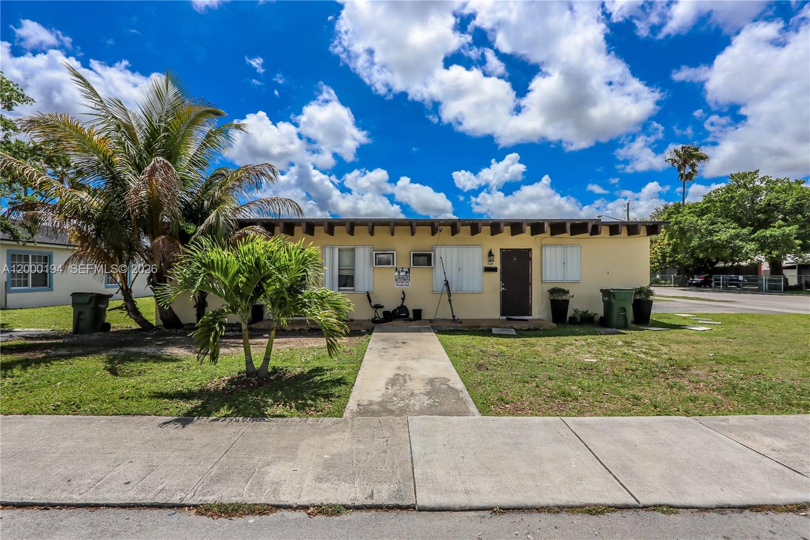 The property is made up of two 2-bedroom/1-bathroom units with approximately 713 SF each, encompassing a formal living area and a kitchen with refrigerator, stovetop, oven, and an over-the-range microwave. The units feature wall A/C units and shuttered windows, which in addition to the concrete roofs, lower the insurance premium to just above $1,000 per unit. The property has individual meters for water and electricity, lowering the operating cost for the owner. 

The property is conveniently located near US1 and the Florida Turnpike, two of Miami-Dade County’s main north/south arteries. It is also located minutes away from Downtown Homestead which is enjoying large amounts of investments that include a new Police Station, City Hall, the reopening of the historic Seminole Theatre and the 65,000 SF Homestead Station that includes a movie theatre, bowling alley, large arcade, multiple dinning and retail options.  The immediate area surrounding the property is also seeing a slew of development including single family homes, duplexes and large multifamily properties. 720 SW 6th Street is located steps away from the Miami-Dade County Busway that has been implementing the Bus Rapid Transit System connecting South Dade to the Metro Rail and beyond.